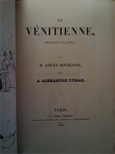 M.Anicet-Bourgeois  La Venitienne