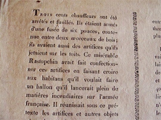 BULLETIN DE LA GRANDE ARMEE