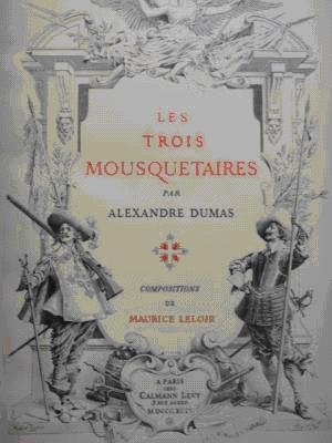 Dumas  Les trois mousquetaires, 1894