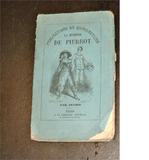 Dumas  ARAMIS JEUNESSE PIERROT ARLEQUIN