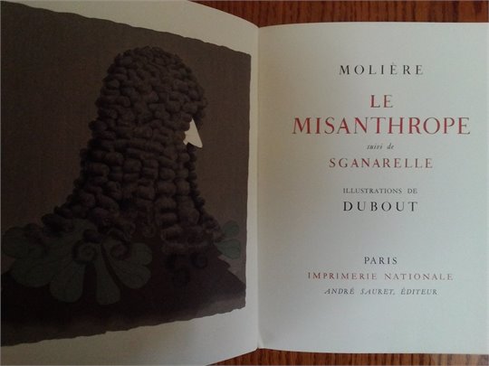 Molière Le Misanthrope