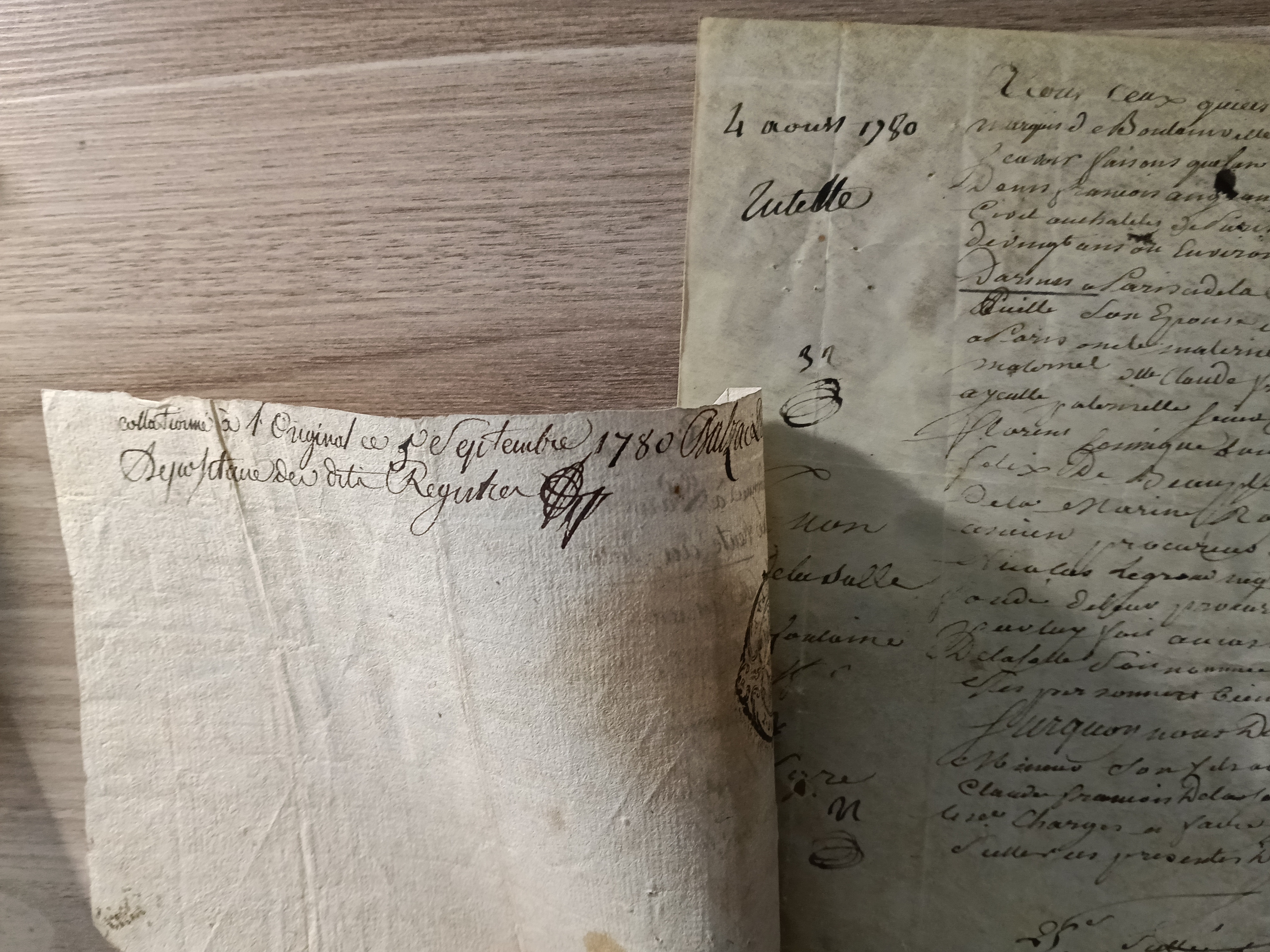 M. Delasalle   Contrat de mariage