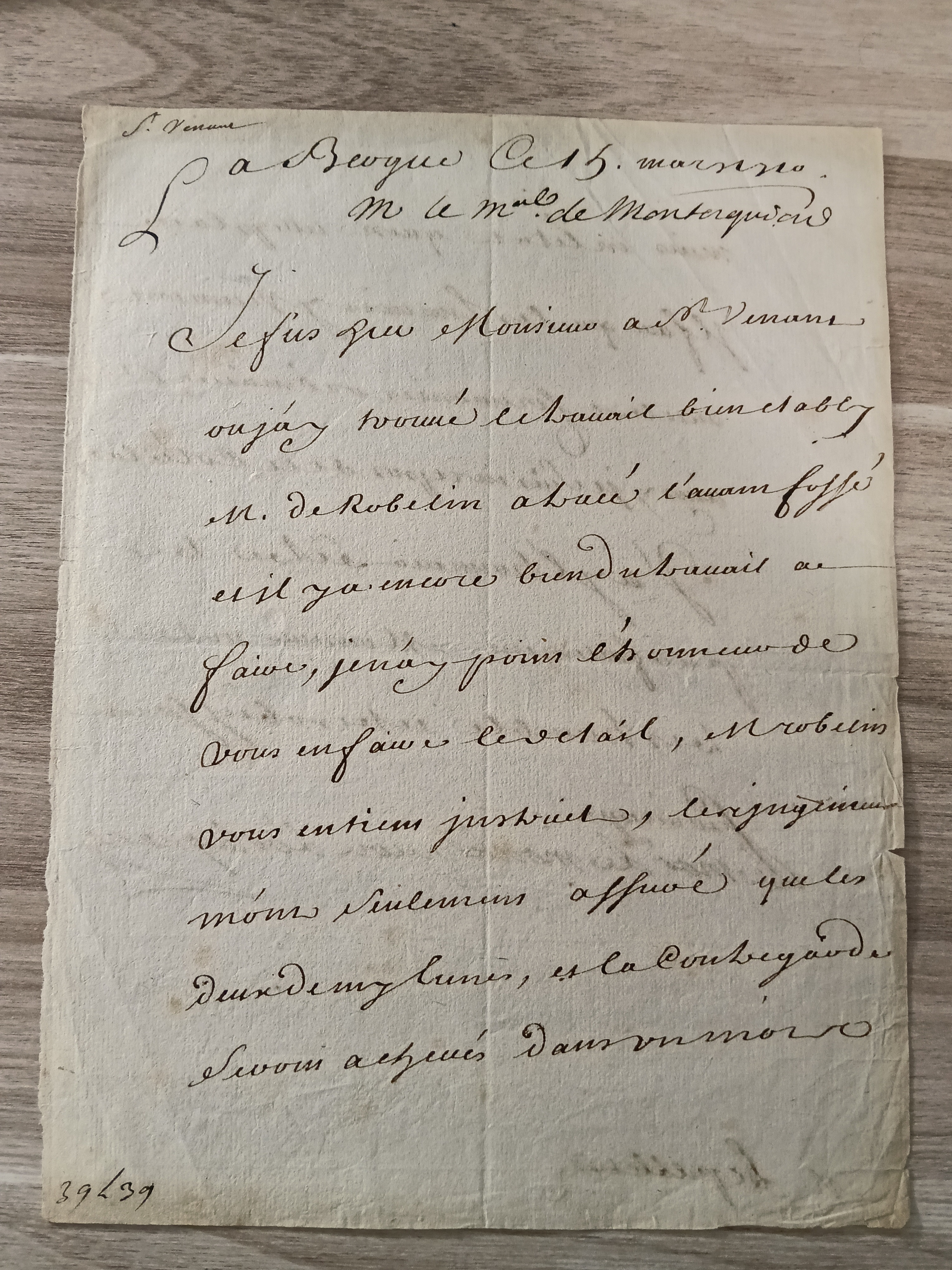 Montesquiou d'Artagnan   LAS 1710