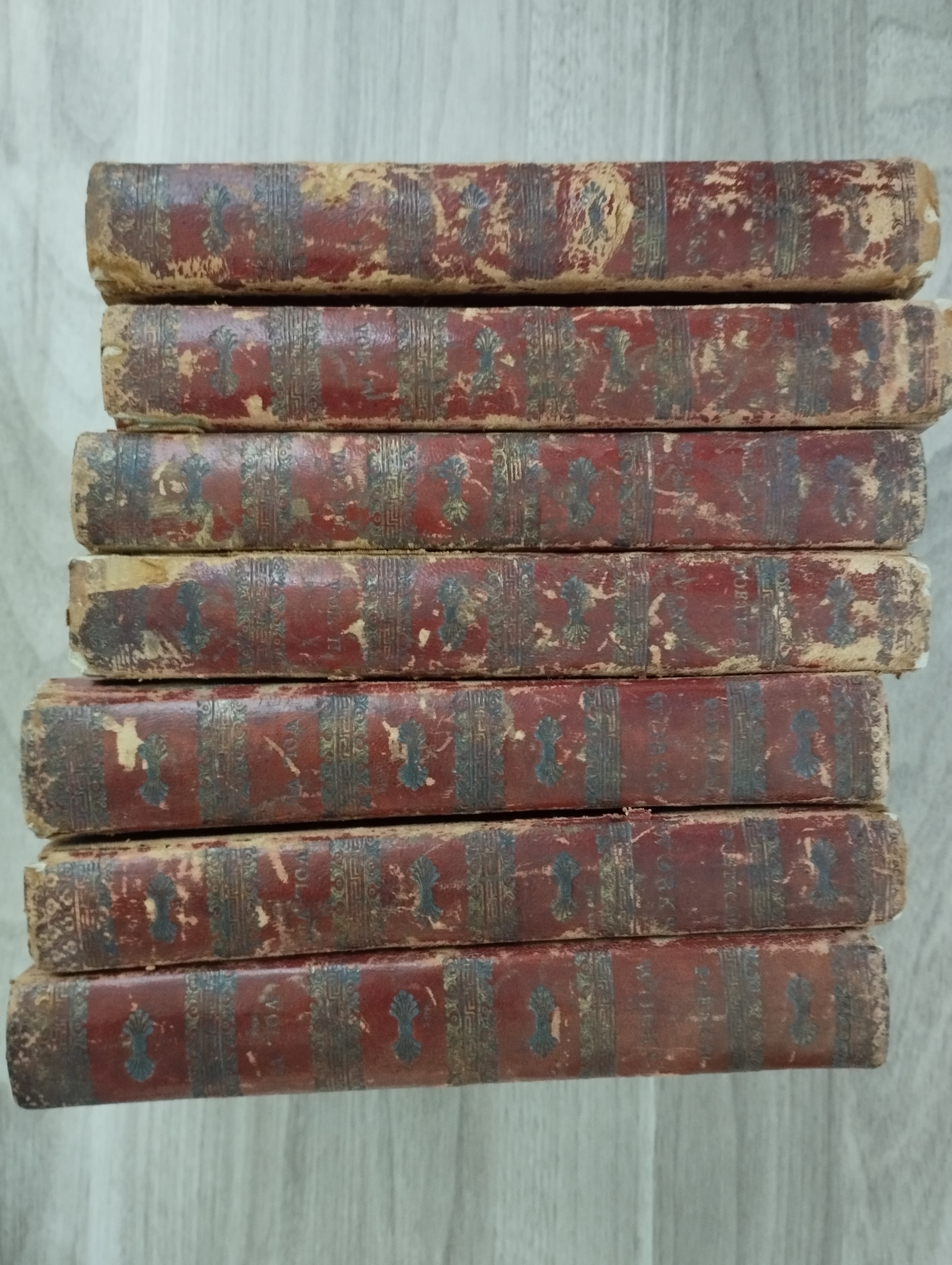 W.Scott  The Poetical Works  (1822, in eigth volumes, absent t.5)