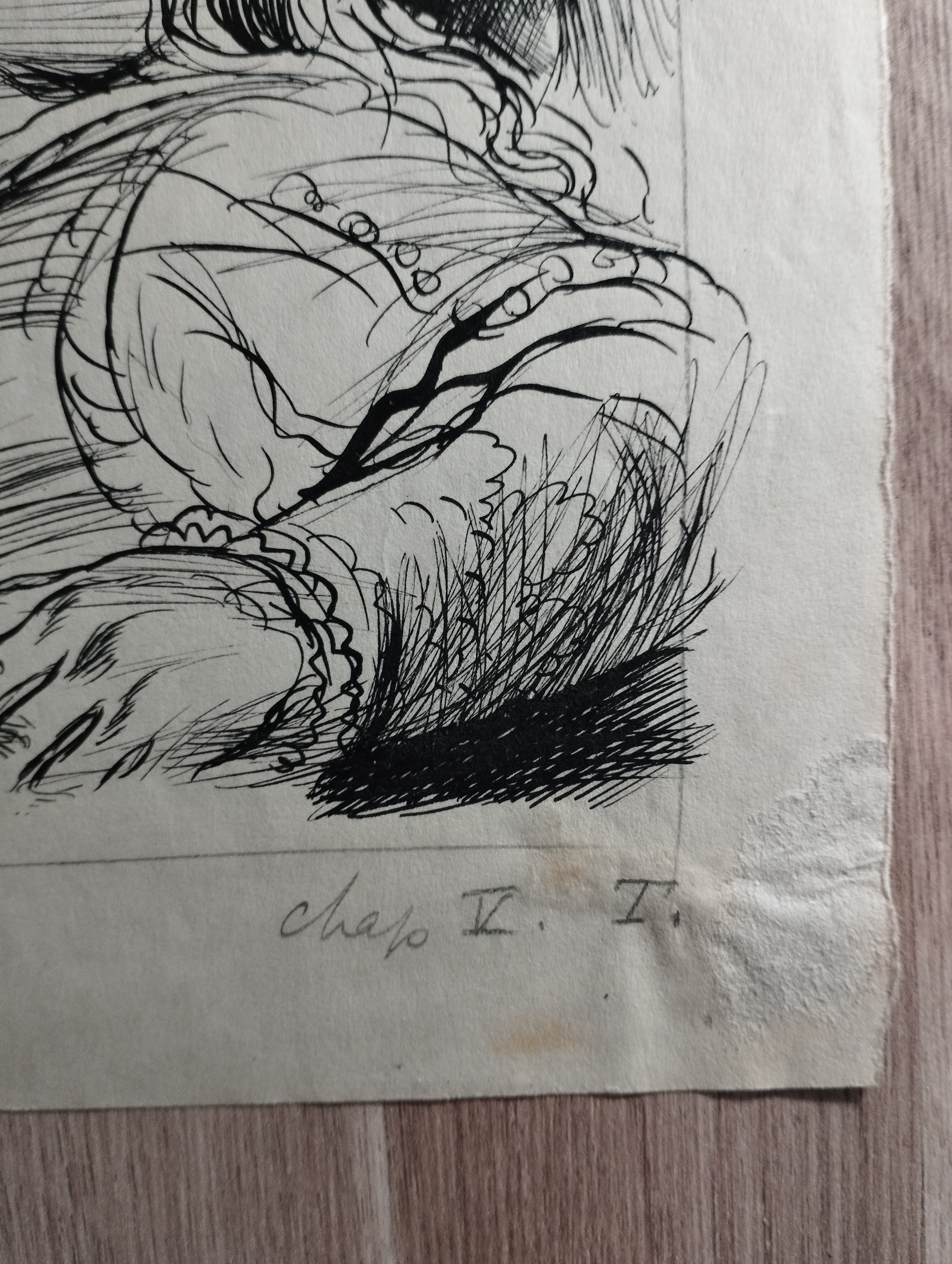 Edy Legrand  dessin original (pour The Three Musketeers)