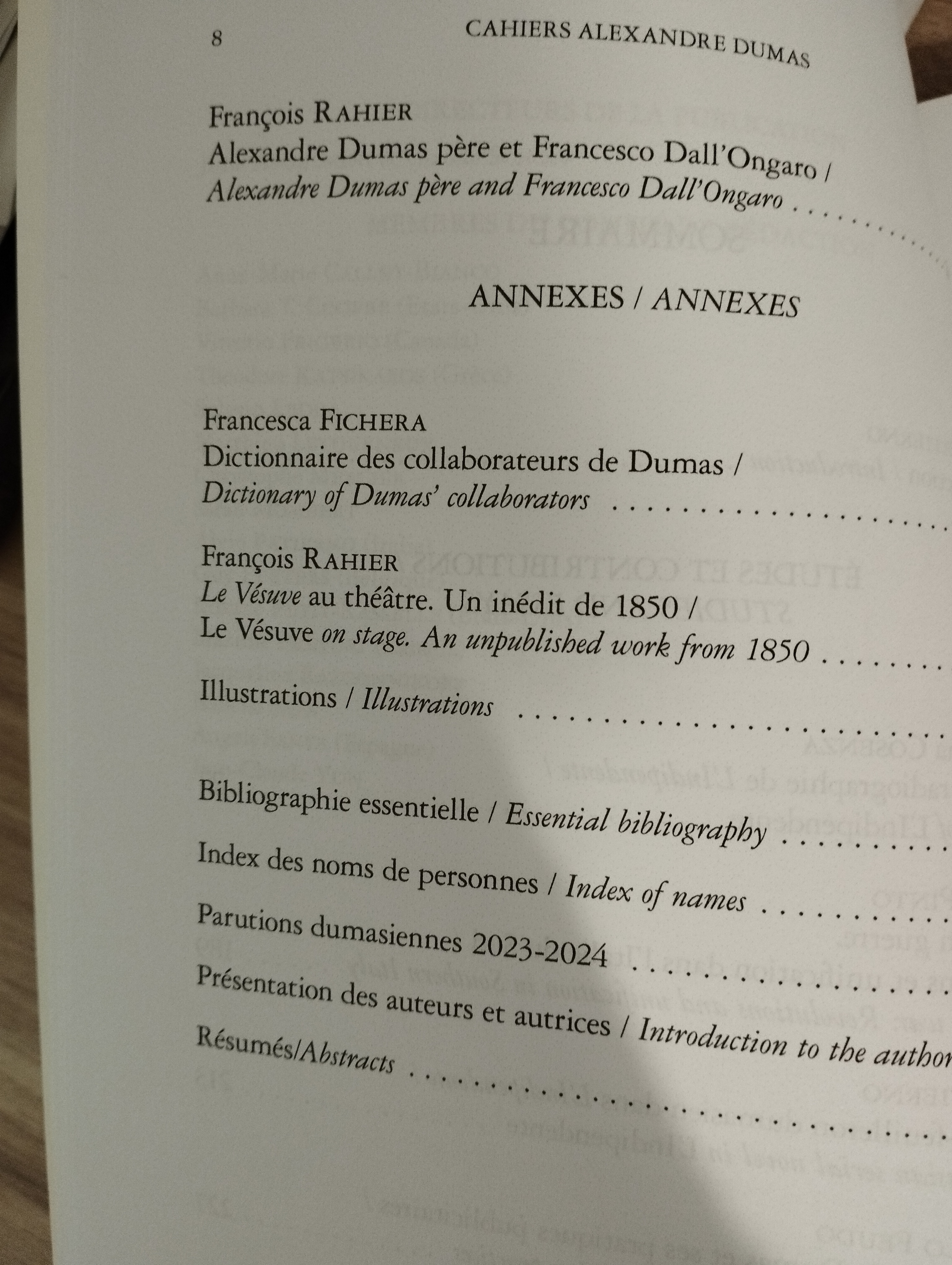 Cahiers Alexandre Dumas 2024, n° 51 L’Indipendente, un océan d’encre