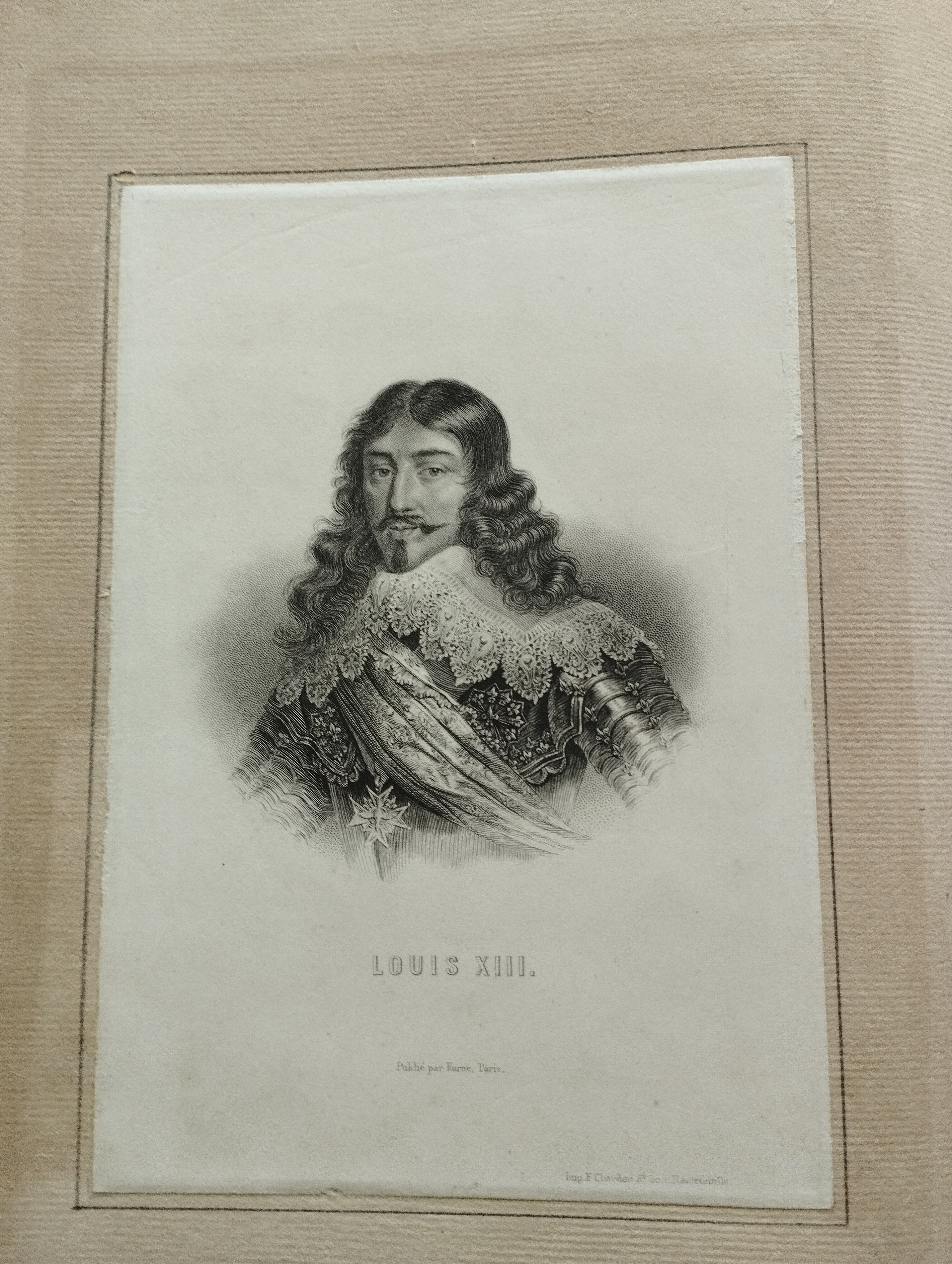 Louis XIII of France. Manuscript Letter, signed (+Anne of Austria, Gaston, Duc d'Orleans, Philippe I, Duc d'Orleans)   3
