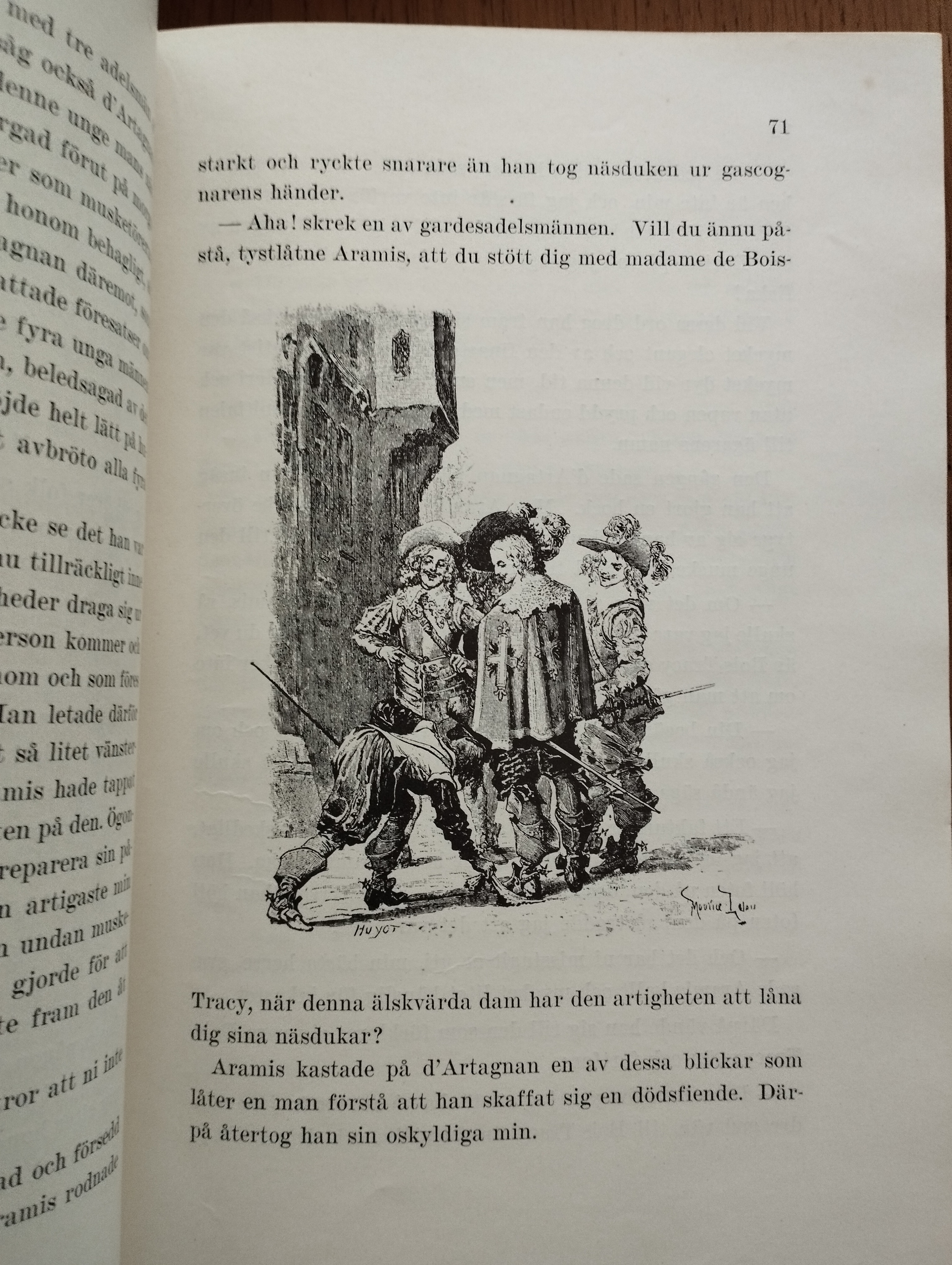 Dumas  De tre Musketörerna  (Schwedisch)