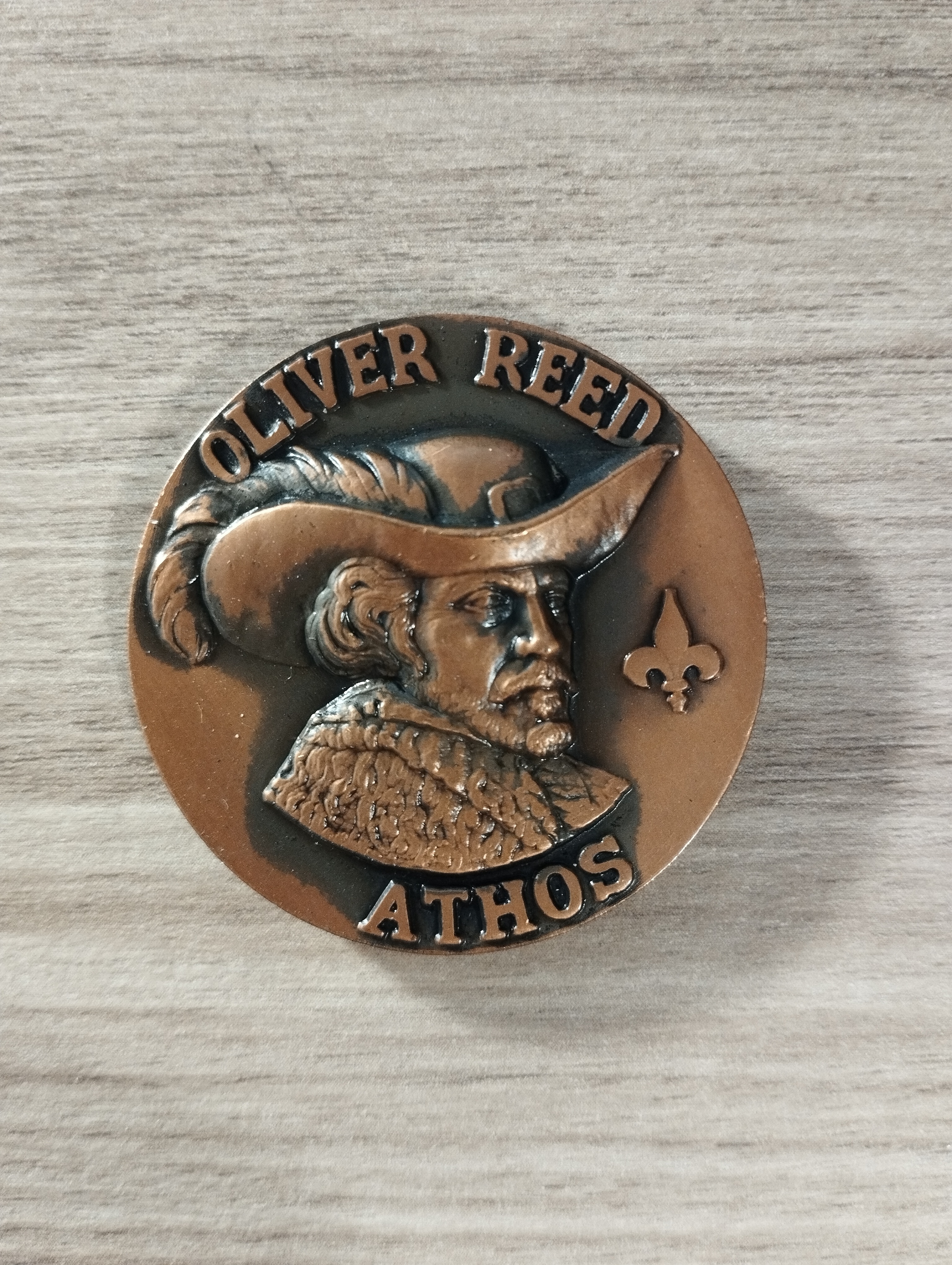 médaille "Oliver Reed - Athos"