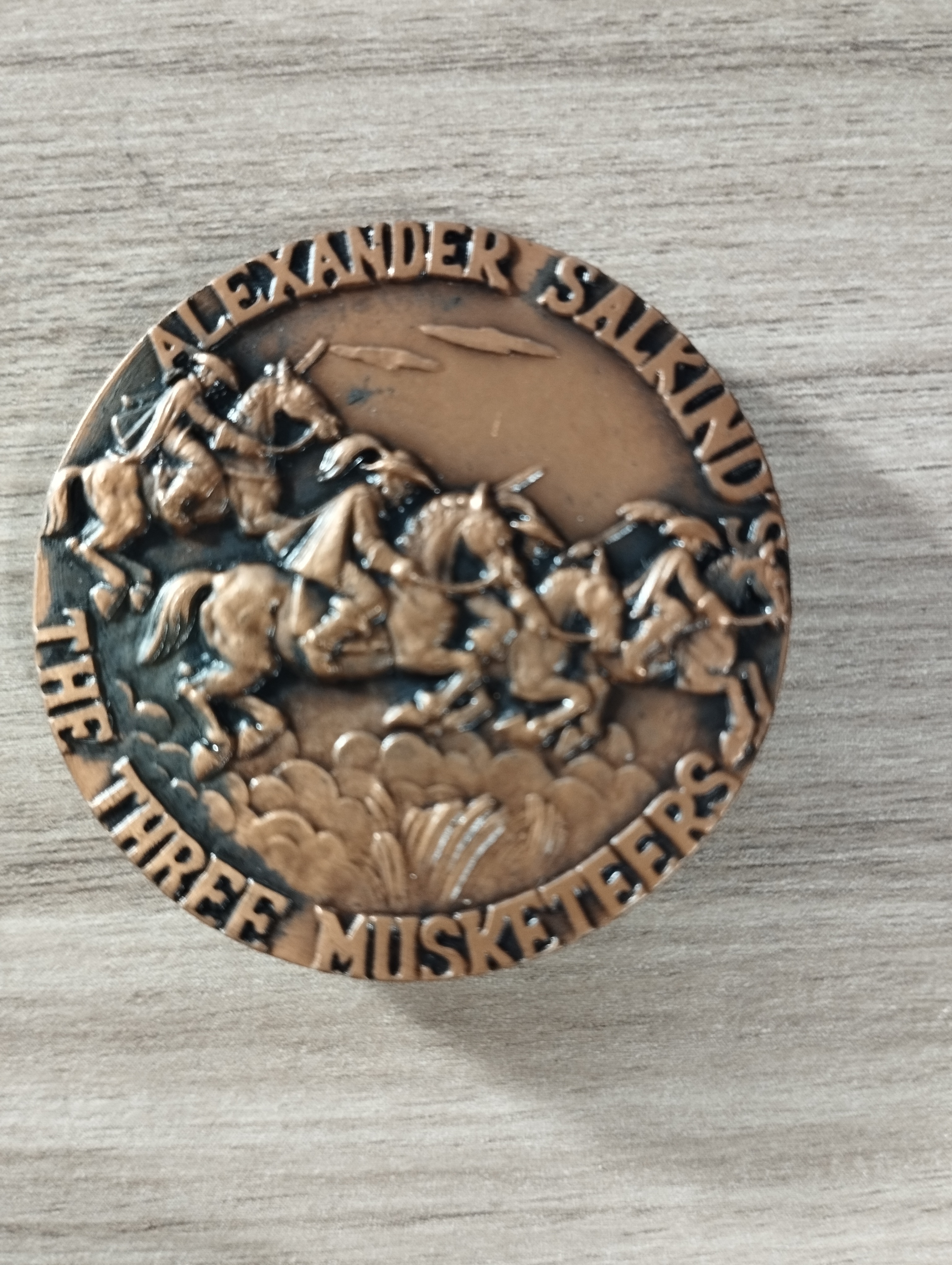 médaille "Oliver Reed - Athos"