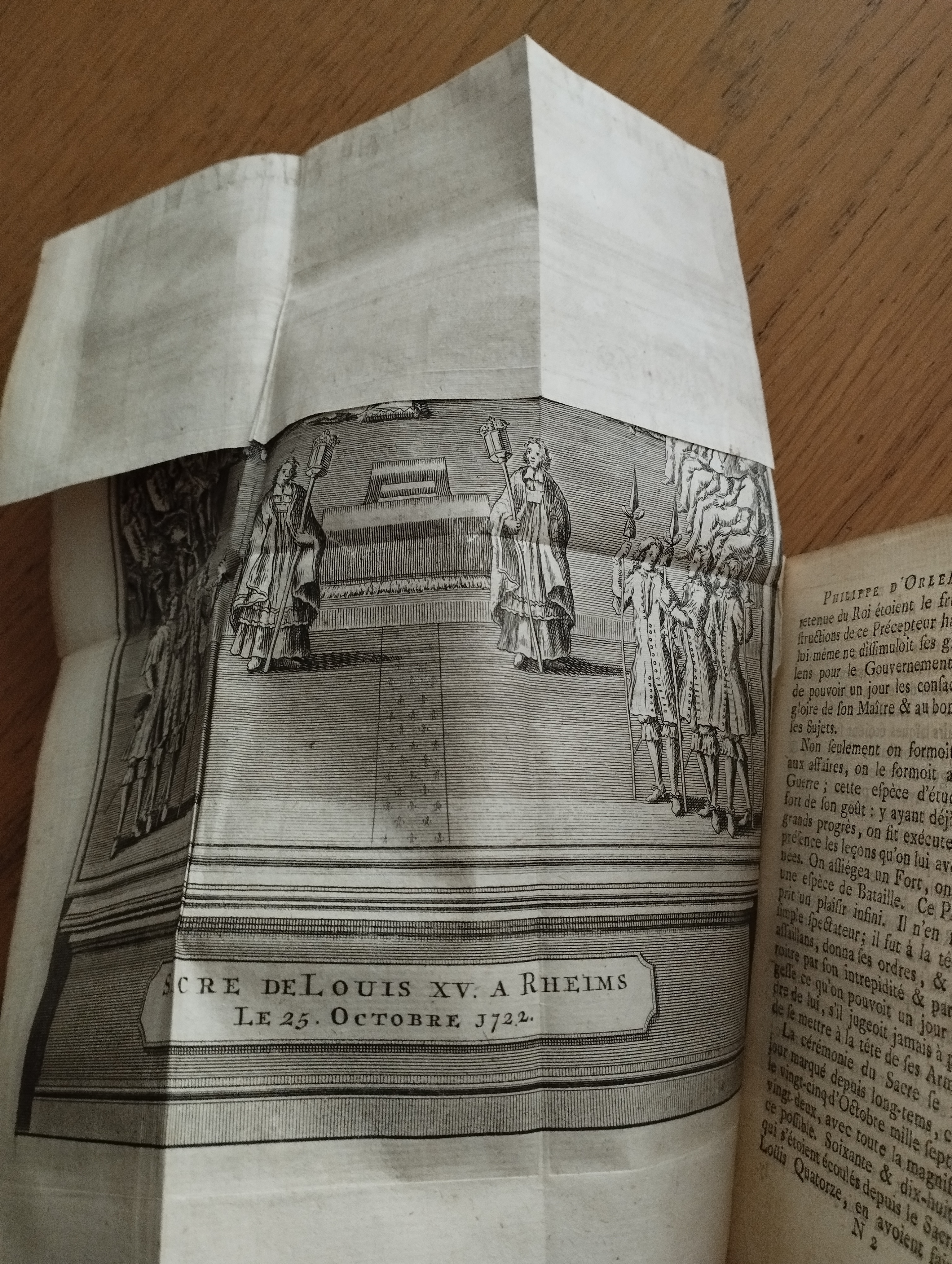 La vie de Philippe d'Orleas, petit fils de France, regent du Royaume Pendant le Minorité de Louis XV    3