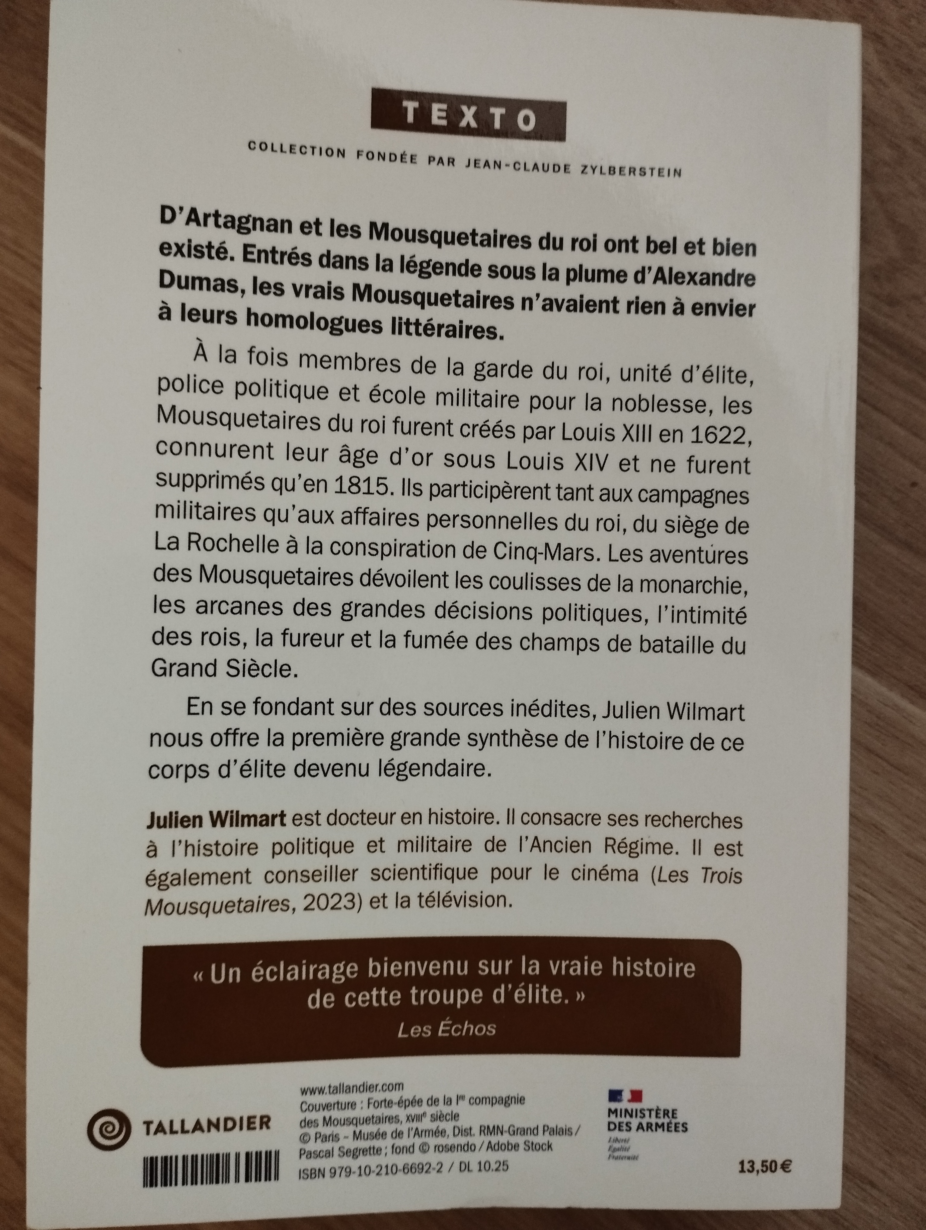 Julien Wilmart   Les Mousquetaires du roi