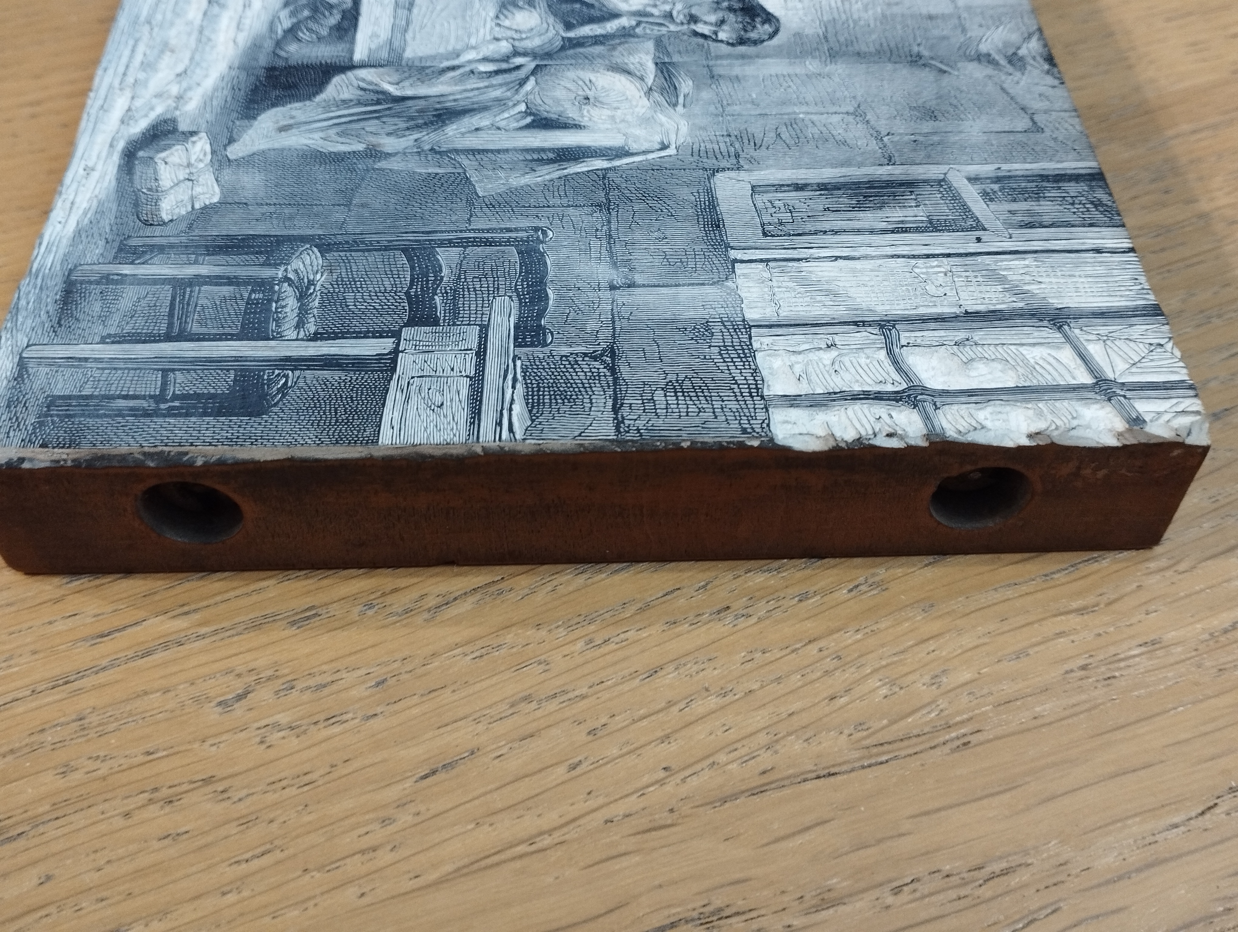 Gravure sur bois  pour les « Mémoires » d'Alexandre Dumas