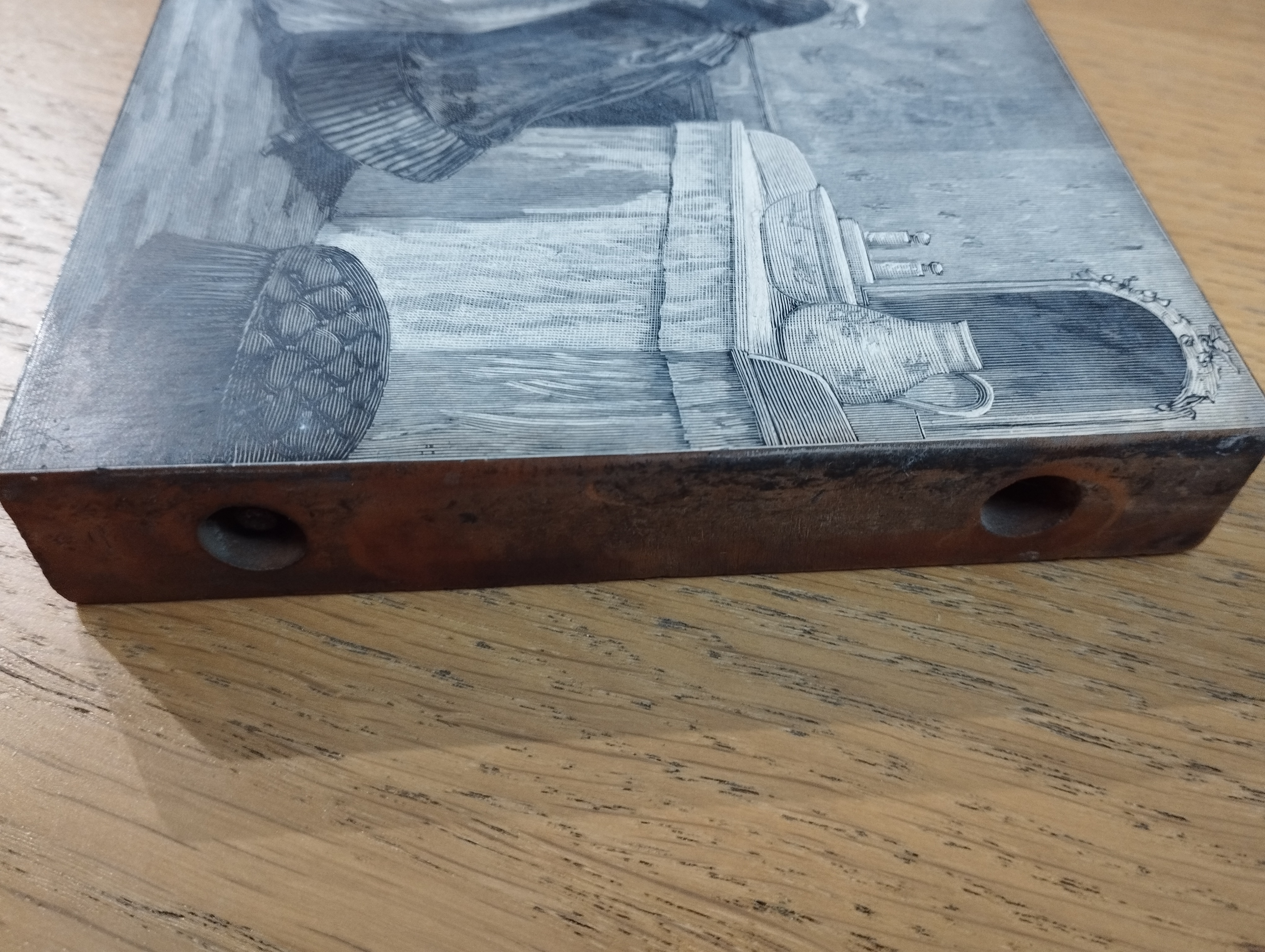 Gravure par Adolphe Gusman , « Madame de Chamblay » d'Alexandre Dumas