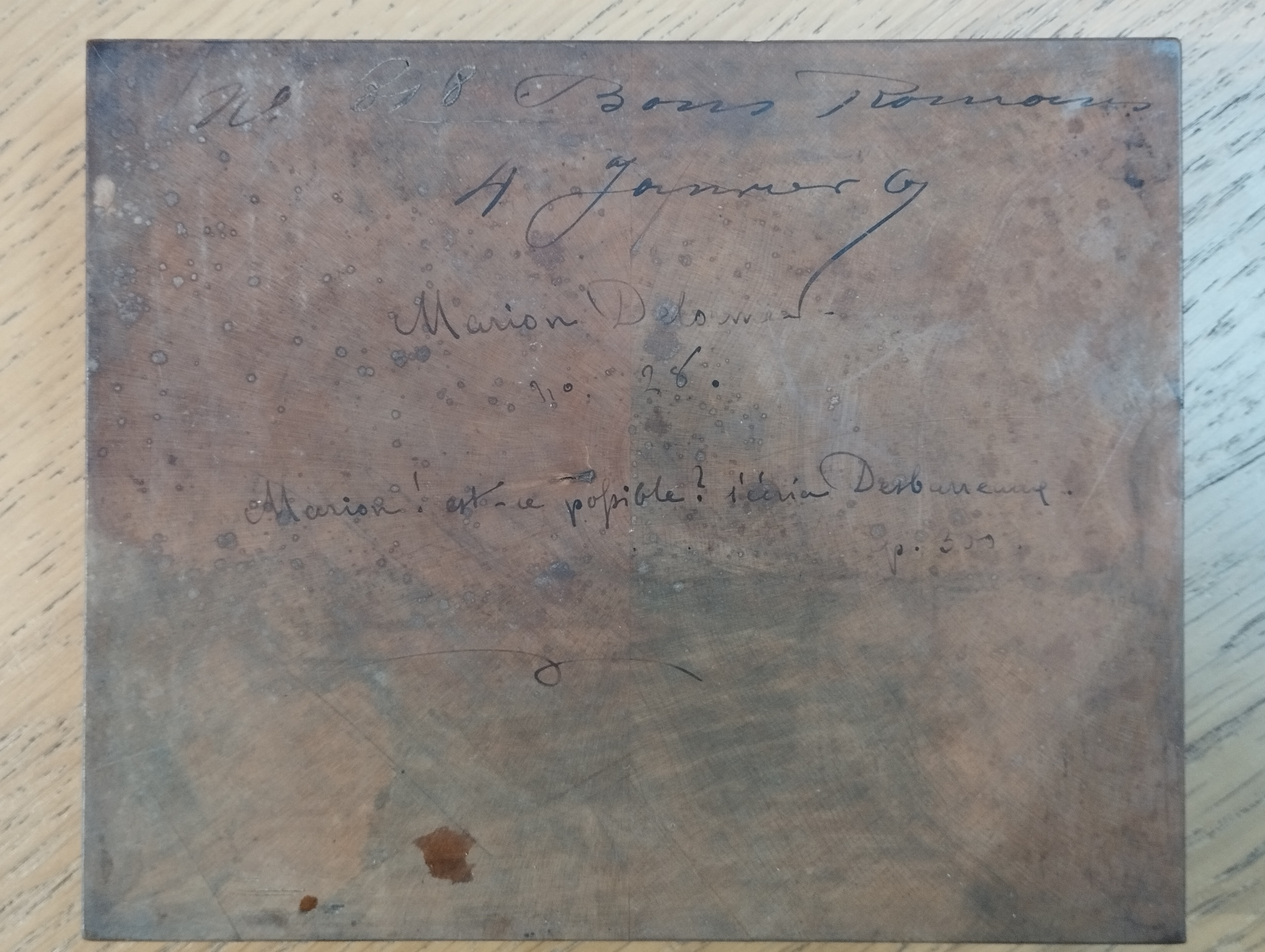 Gravure par Edmond Charles Joseph Yon pour « Marion Delorme »