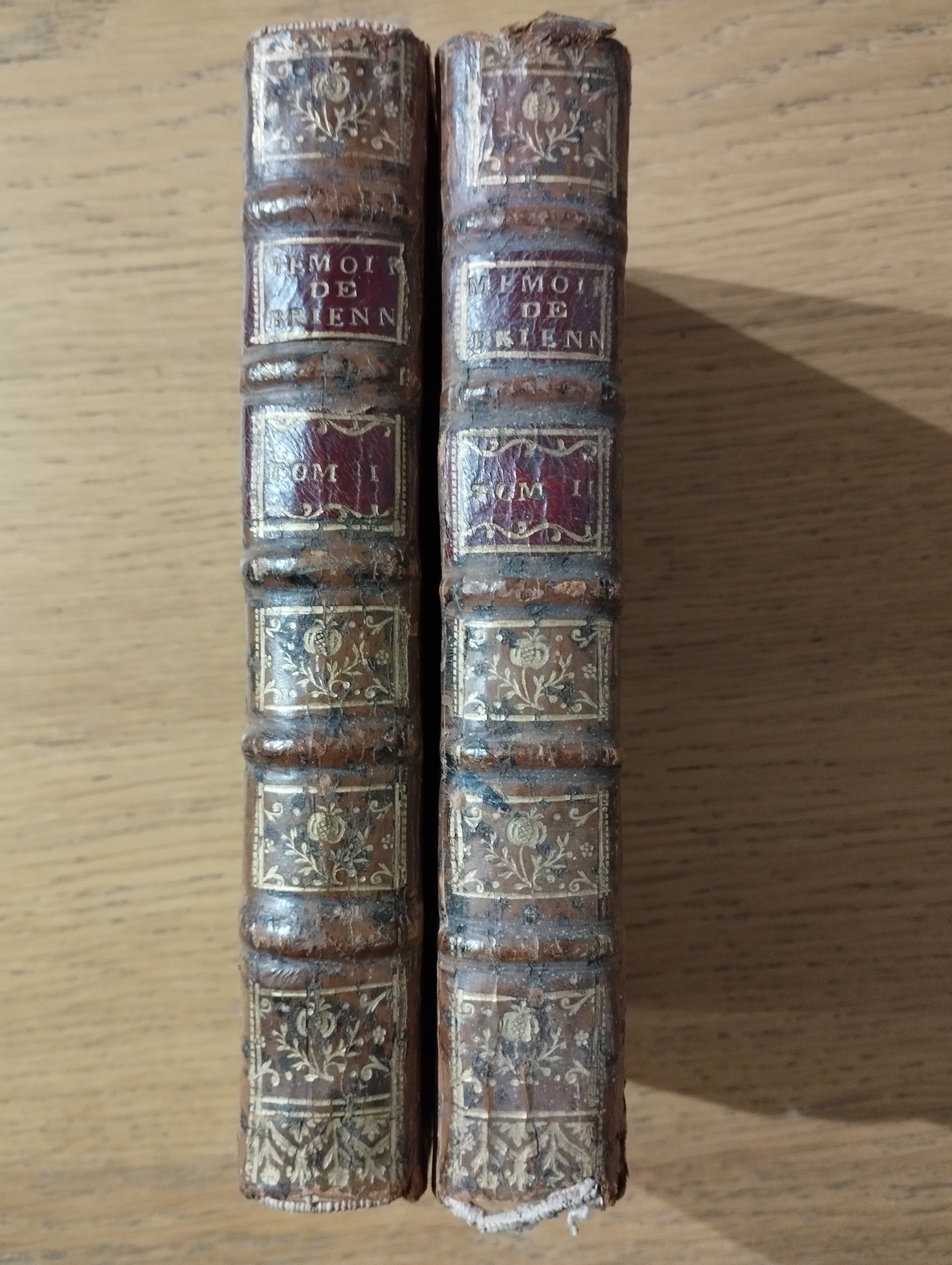 Memoires du comte de Brienne, ministre et premier secrétaire d'Etat  2tt. (1720)