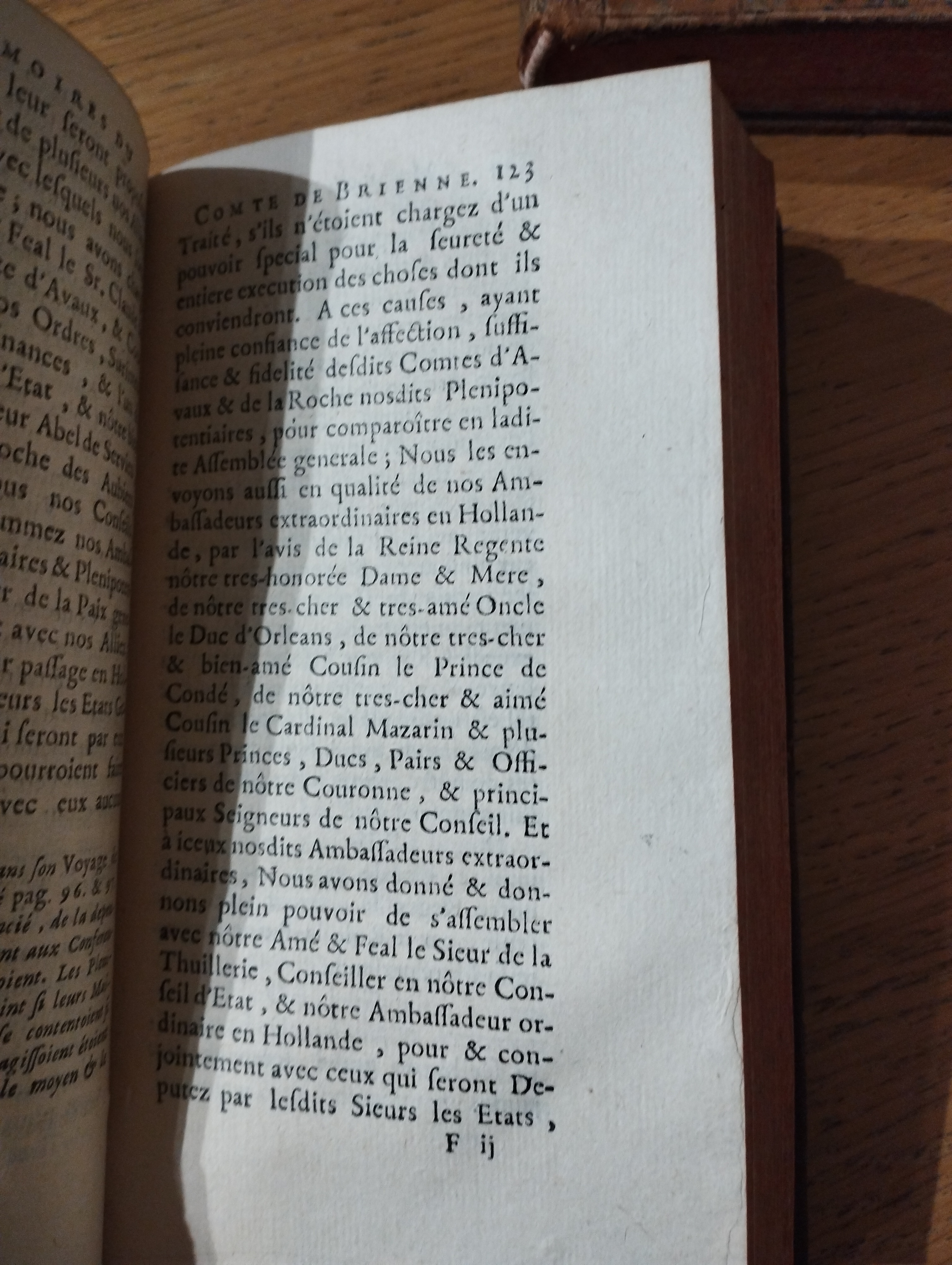 Memoires du comte de Brienne, ministre et premier secrétaire d'Etat  2tt. (1720)    2