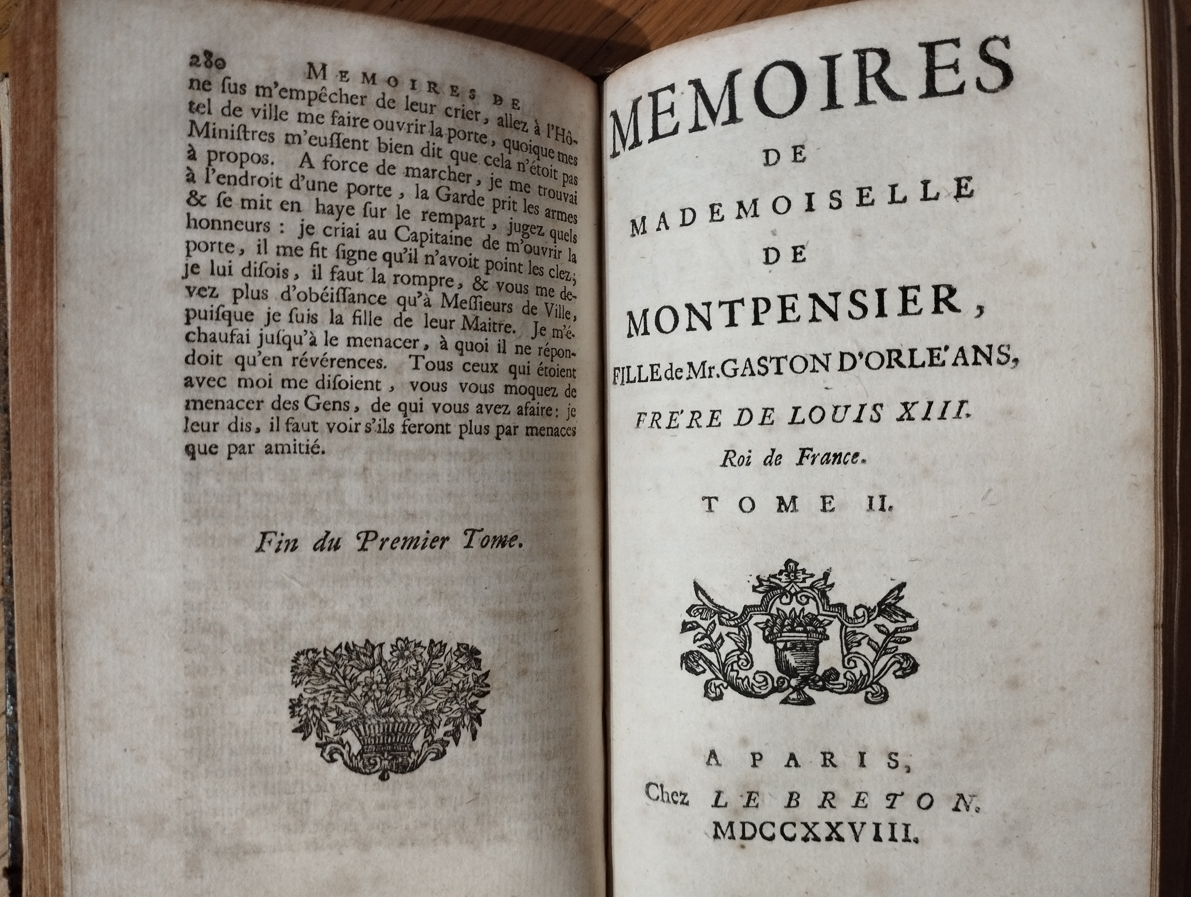 Memoires de mademoiselle de Montpensier (t.1-2)