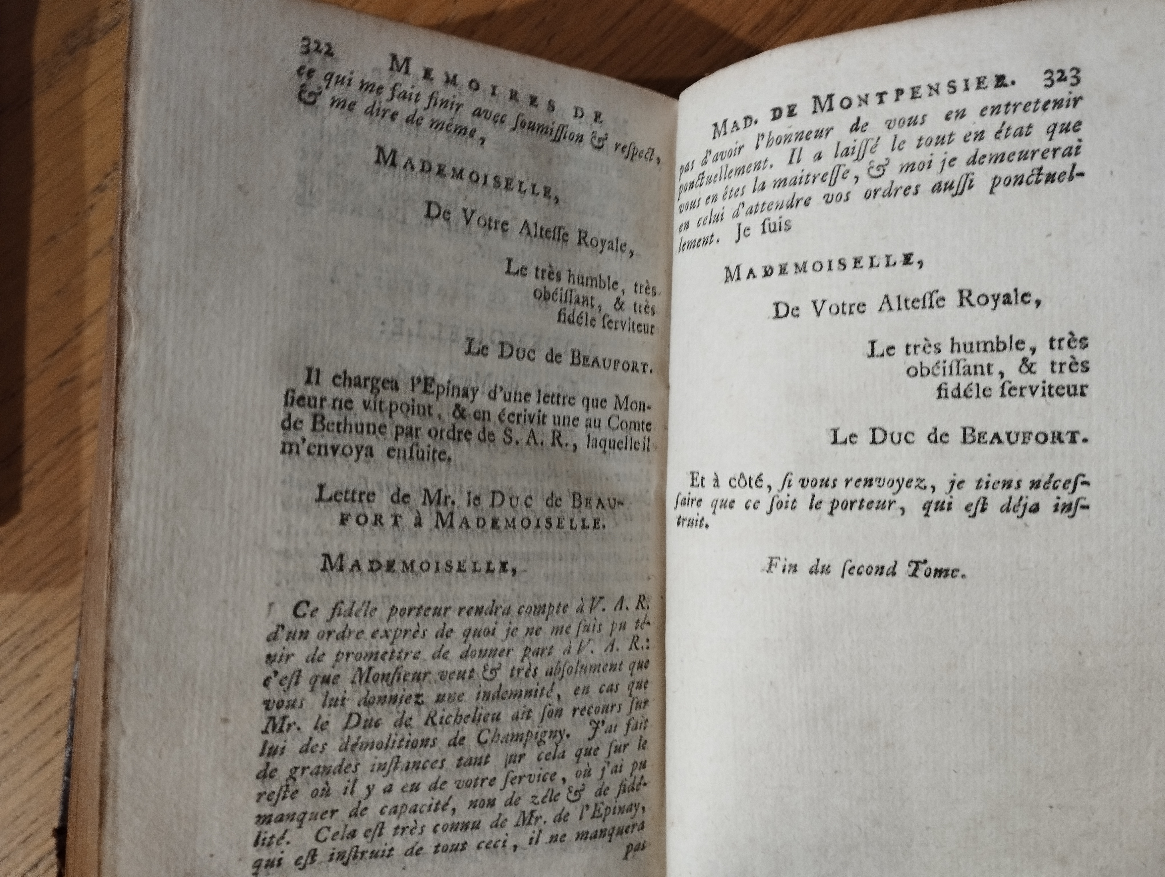 Memoires de mademoiselle de Montpensier (t.1-2)