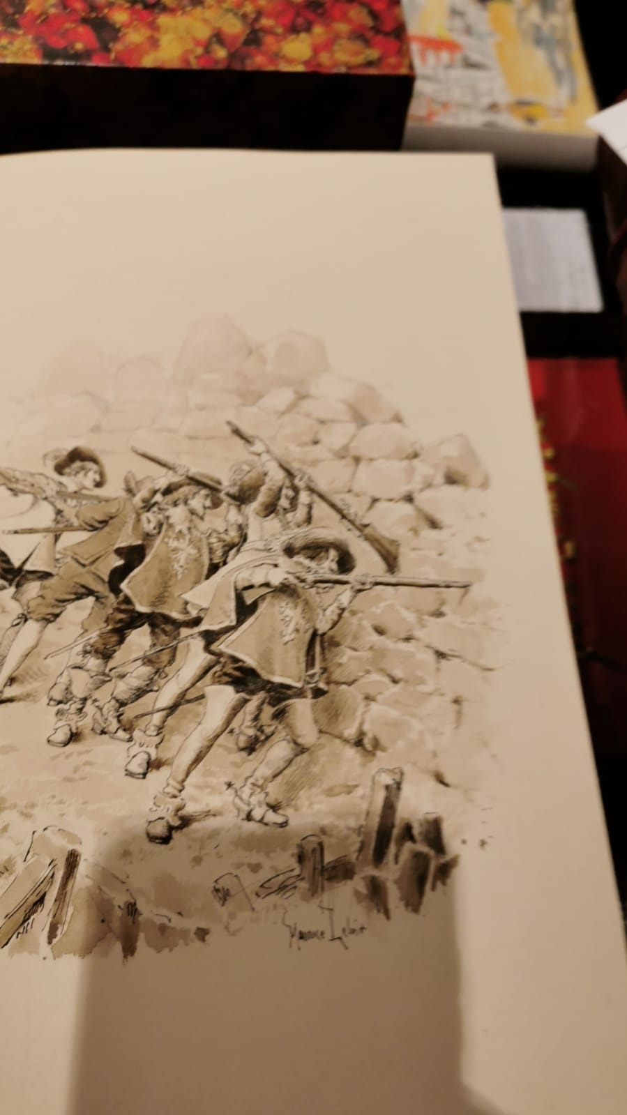 A.Dumas  Les Trois Mousquetaires  (+2 dessins)