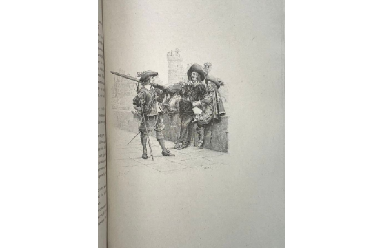 A.Dumas  Les Trois Mousquetaires  (+2 dessins - Beck. et Anna, S-Gerv. )    2
