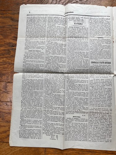 Journal L'Indipendente 23.6.1863