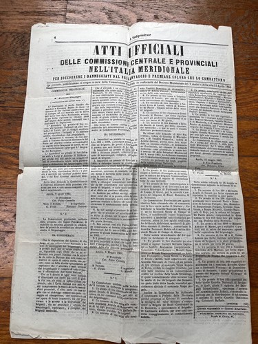Journal L'Indipendente 23.6.1863     2