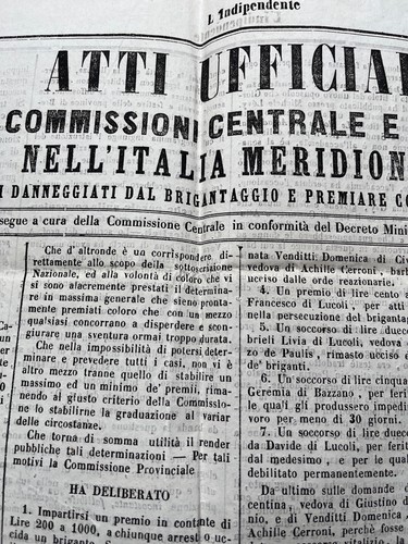 Journal L'Indipendente 23.6.1863     2