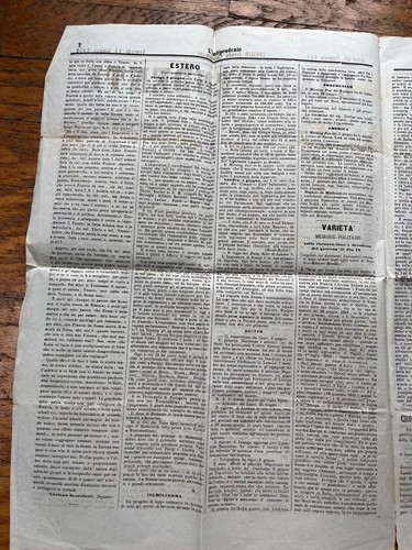 Journal L'Indipendente 12.6.1863     2