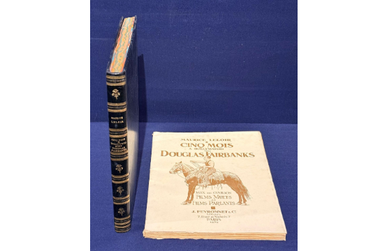 Maurice LELOIR - Cinq mois à Hollywood avec Douglas Fairbank (+dessin de M.Leloir)