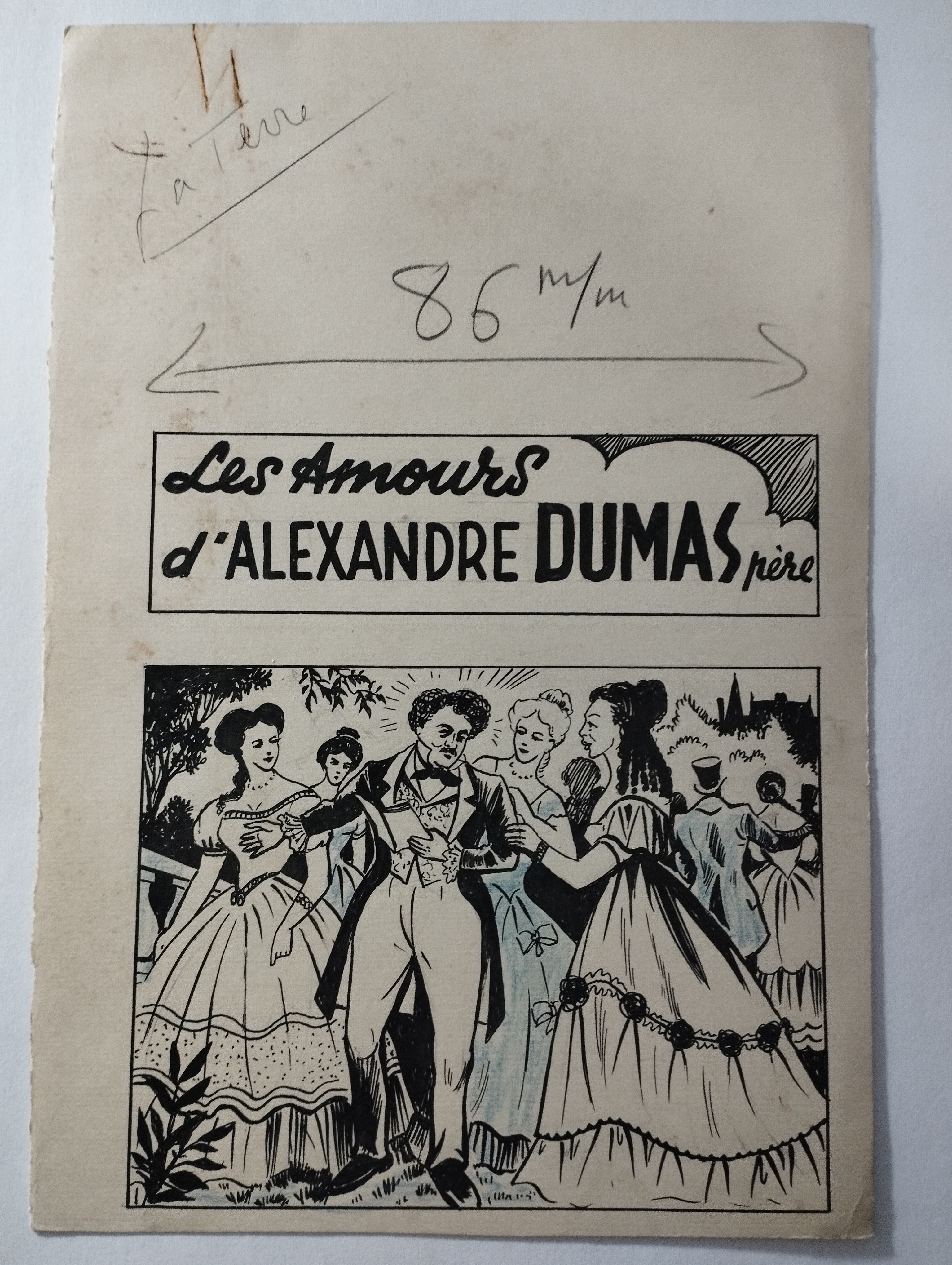 Maurice Damois  2 planches origineux