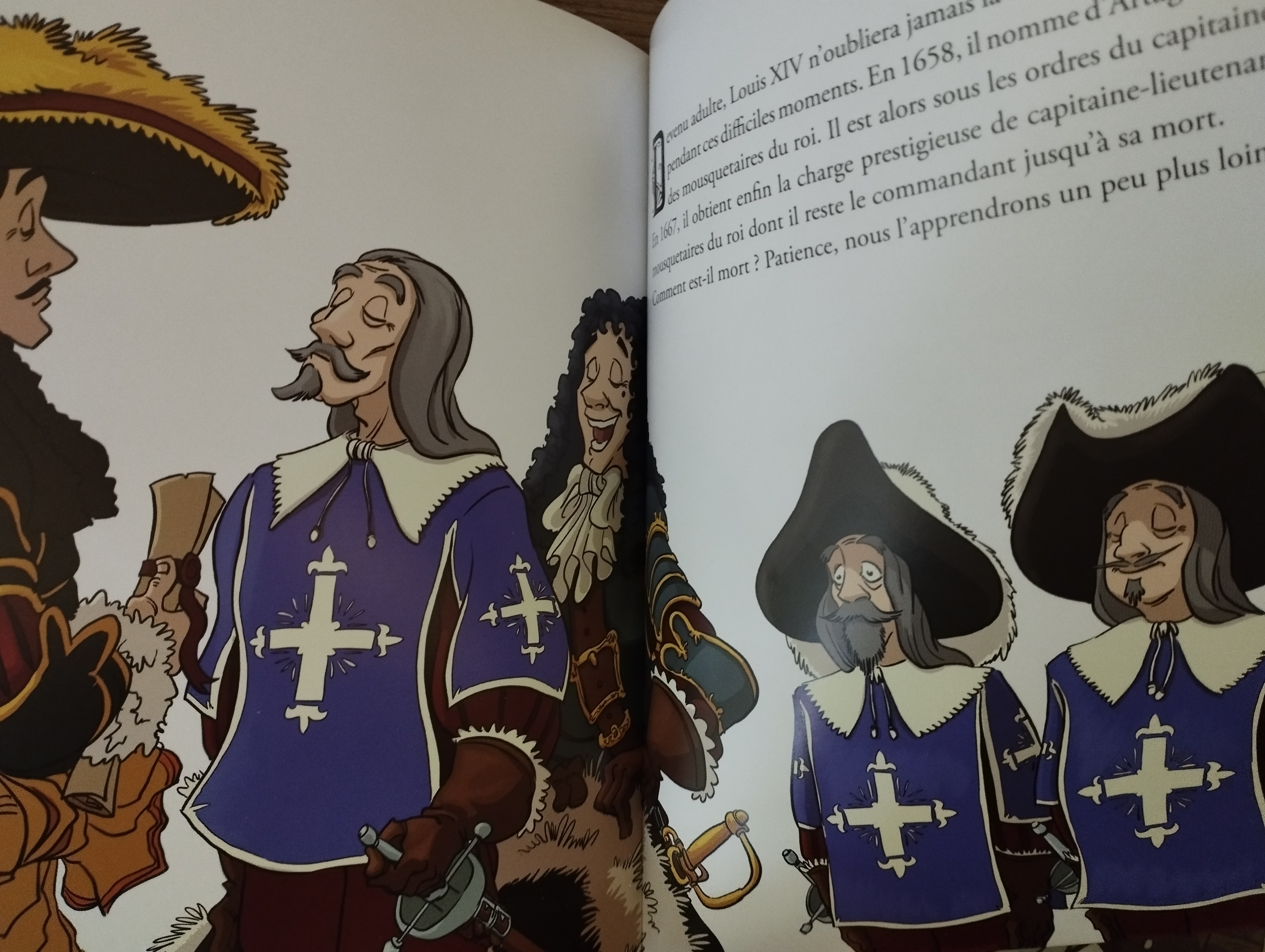 Andre Lasserre, Ohazar et Wilfrid Lupano   Raconte-moi les Mousquetaires