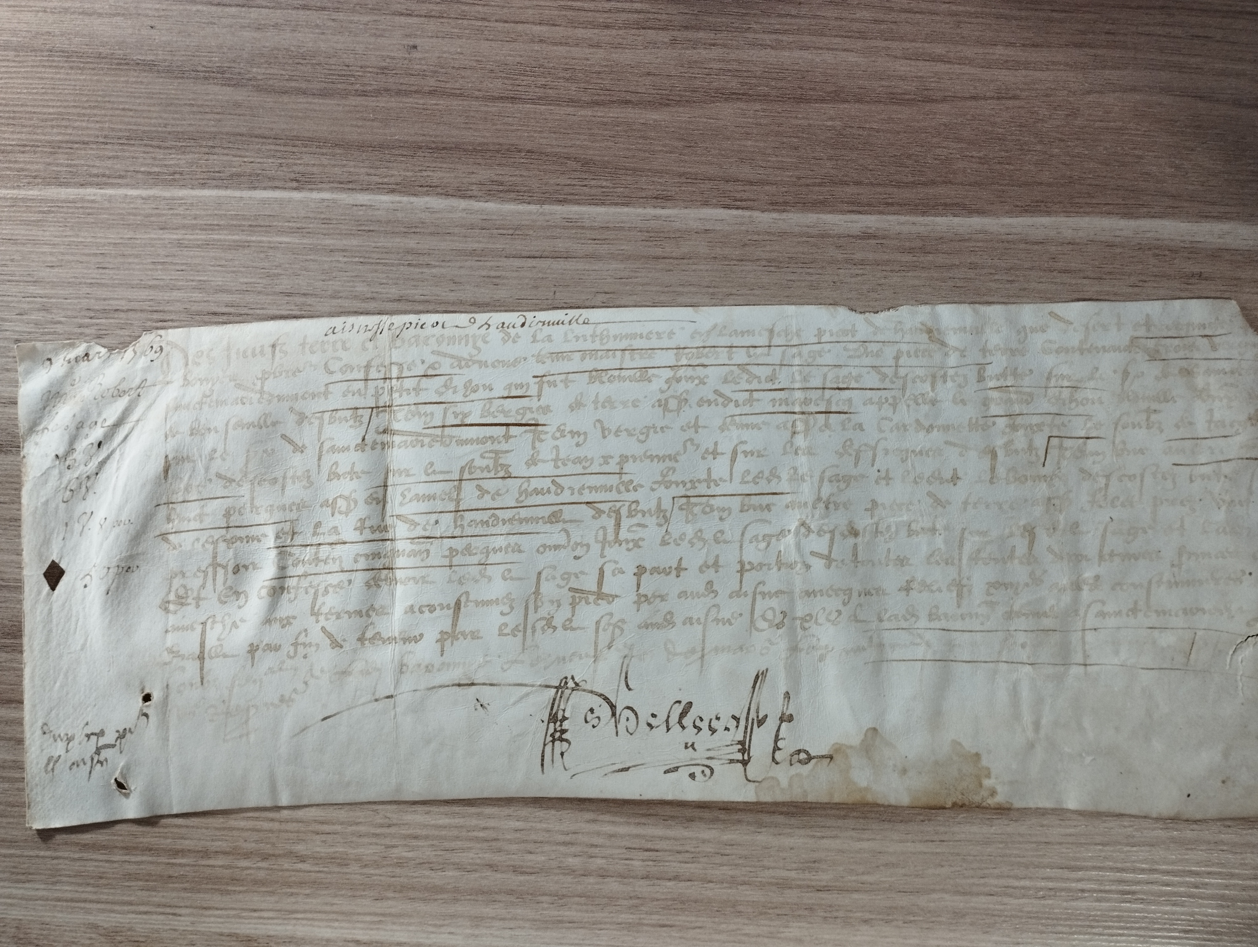 document unidentifine  1569