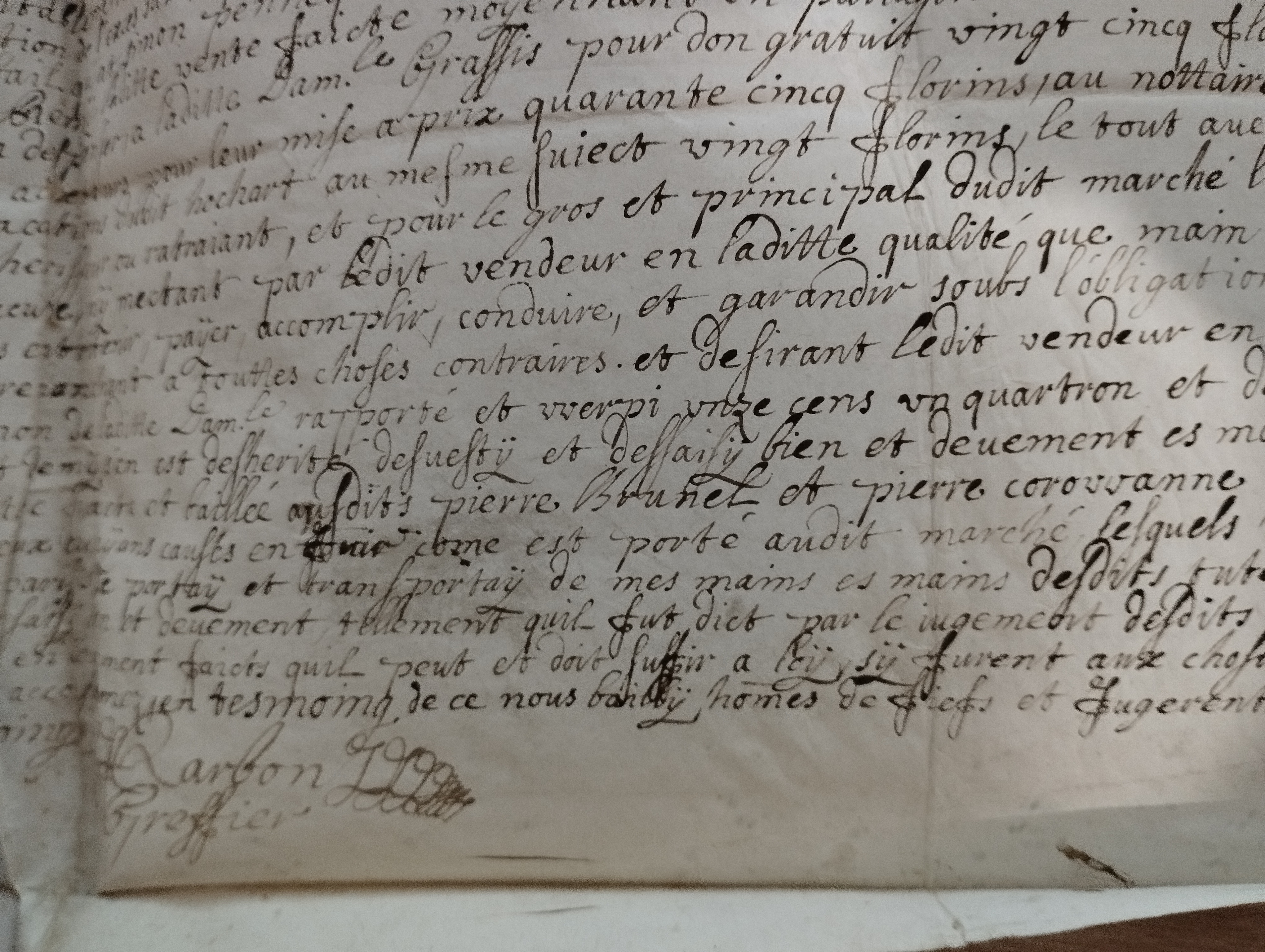 Robert Carbon  L.S. 23.08.1680