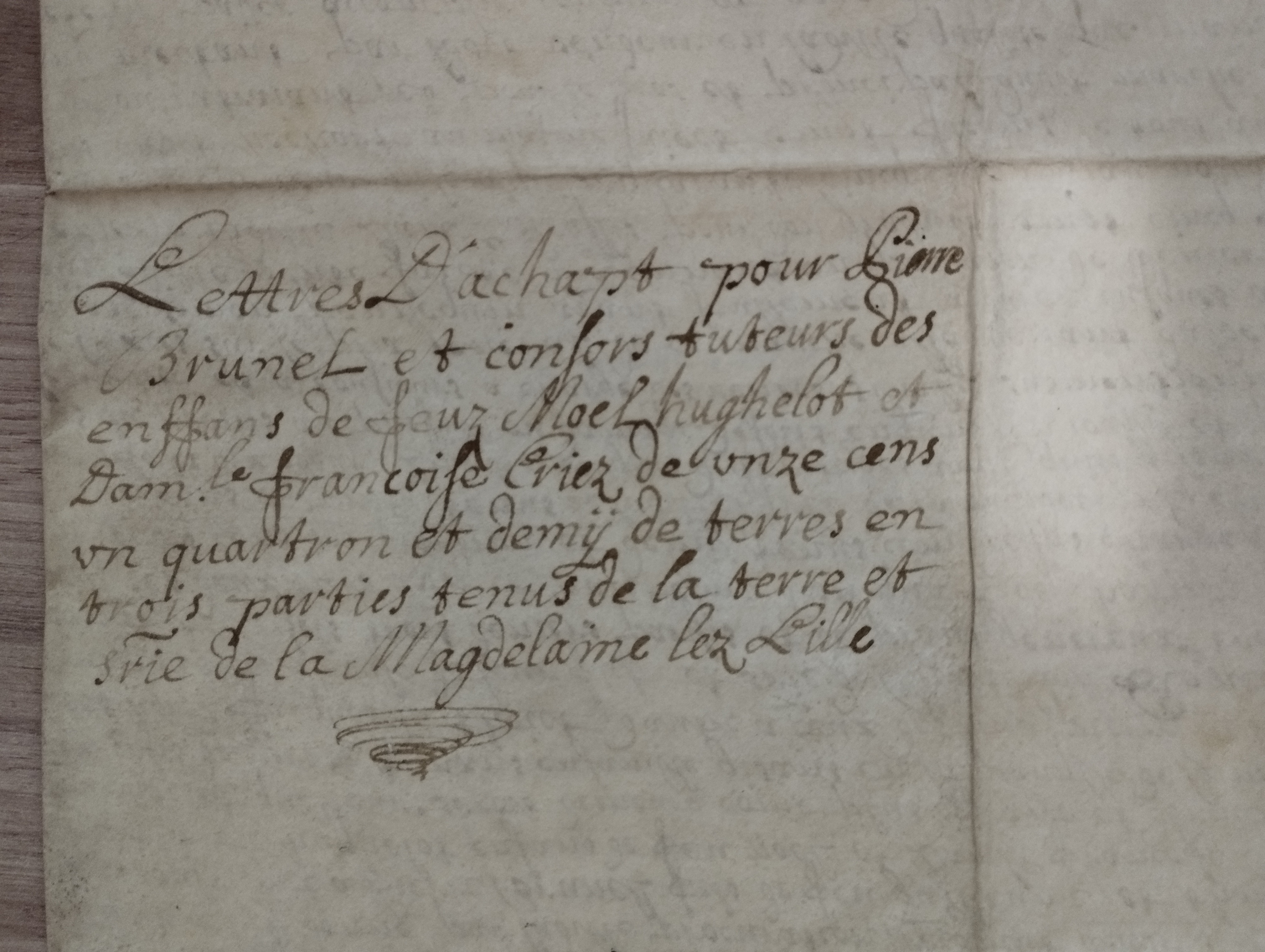 Robert Carbon  L.S. 23.08.1680