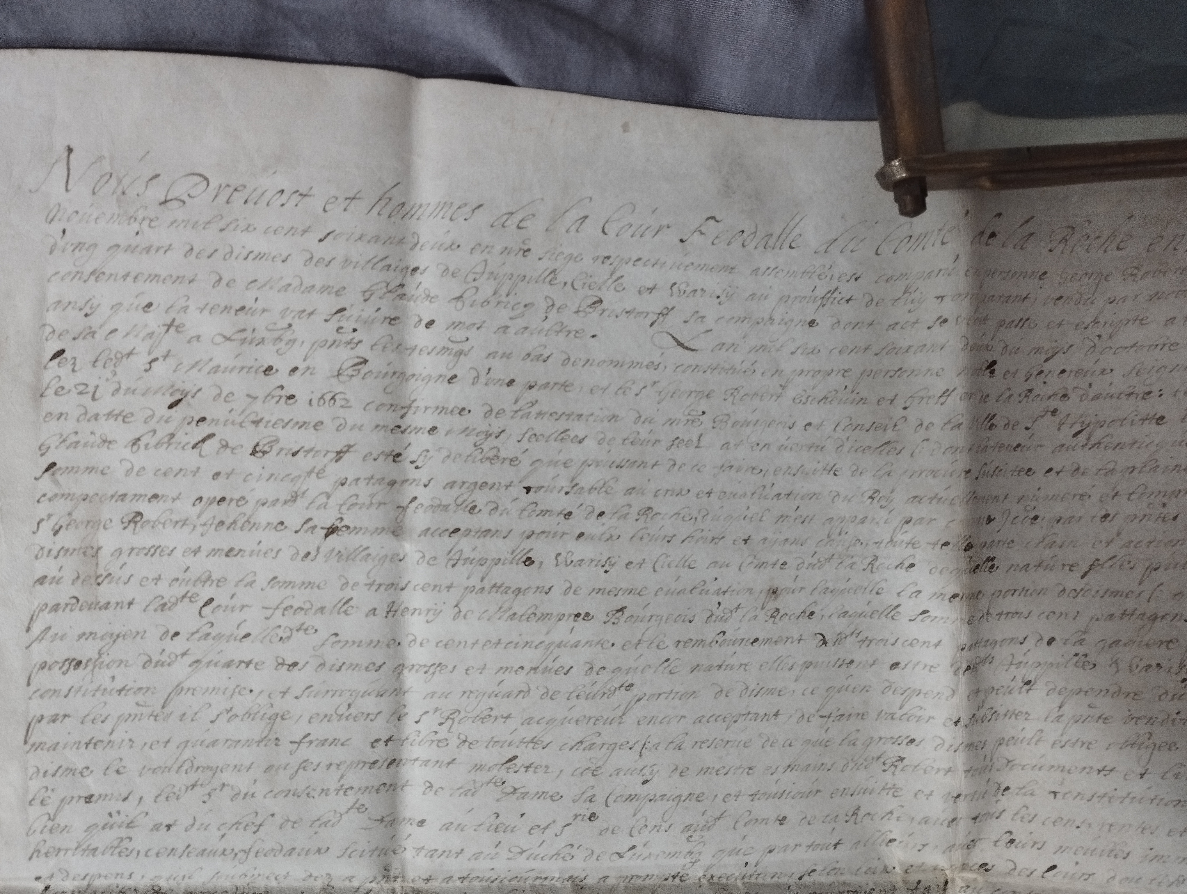 comte de La Roche (Sarthe)  1662, 1777