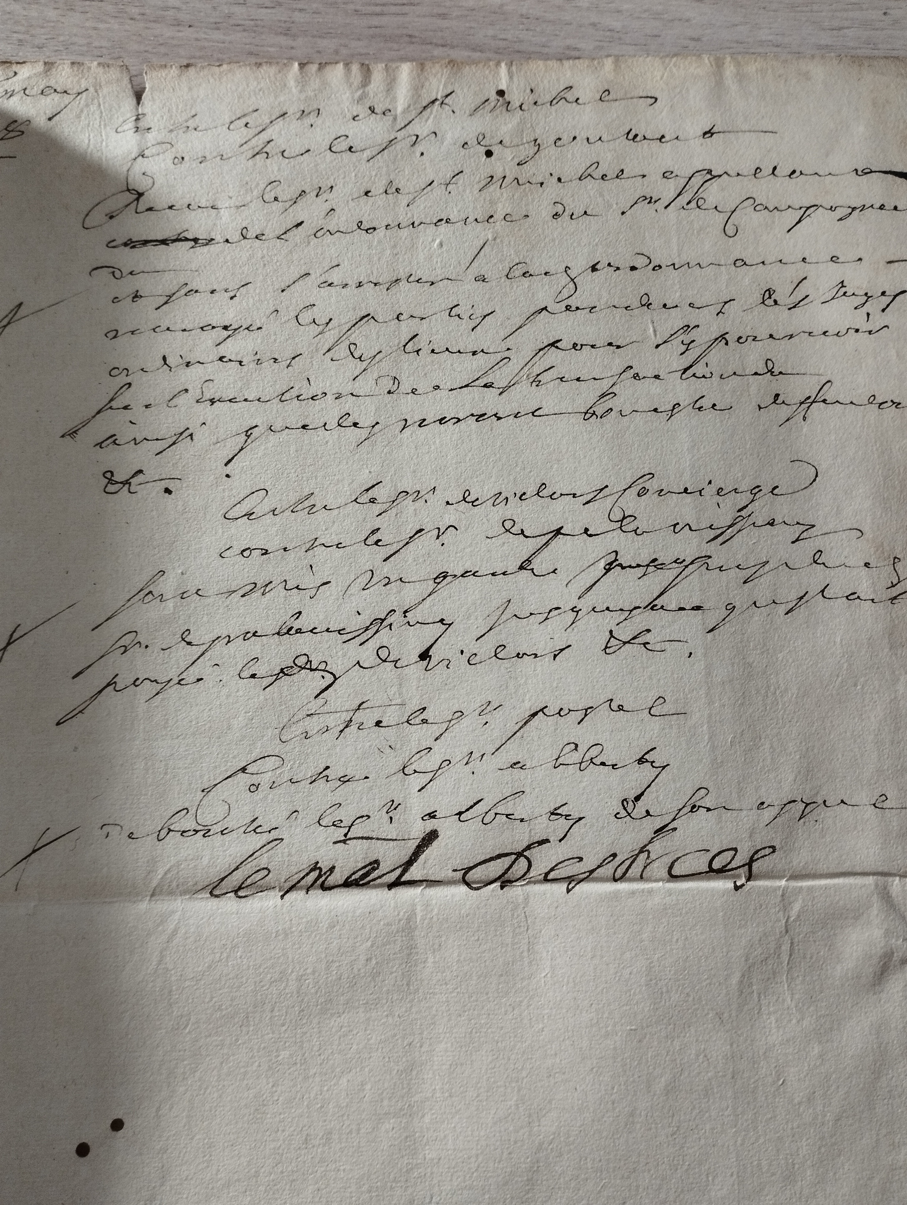 Francois-Annibal d'Estrees  P.S. 2.05.1628 (?)