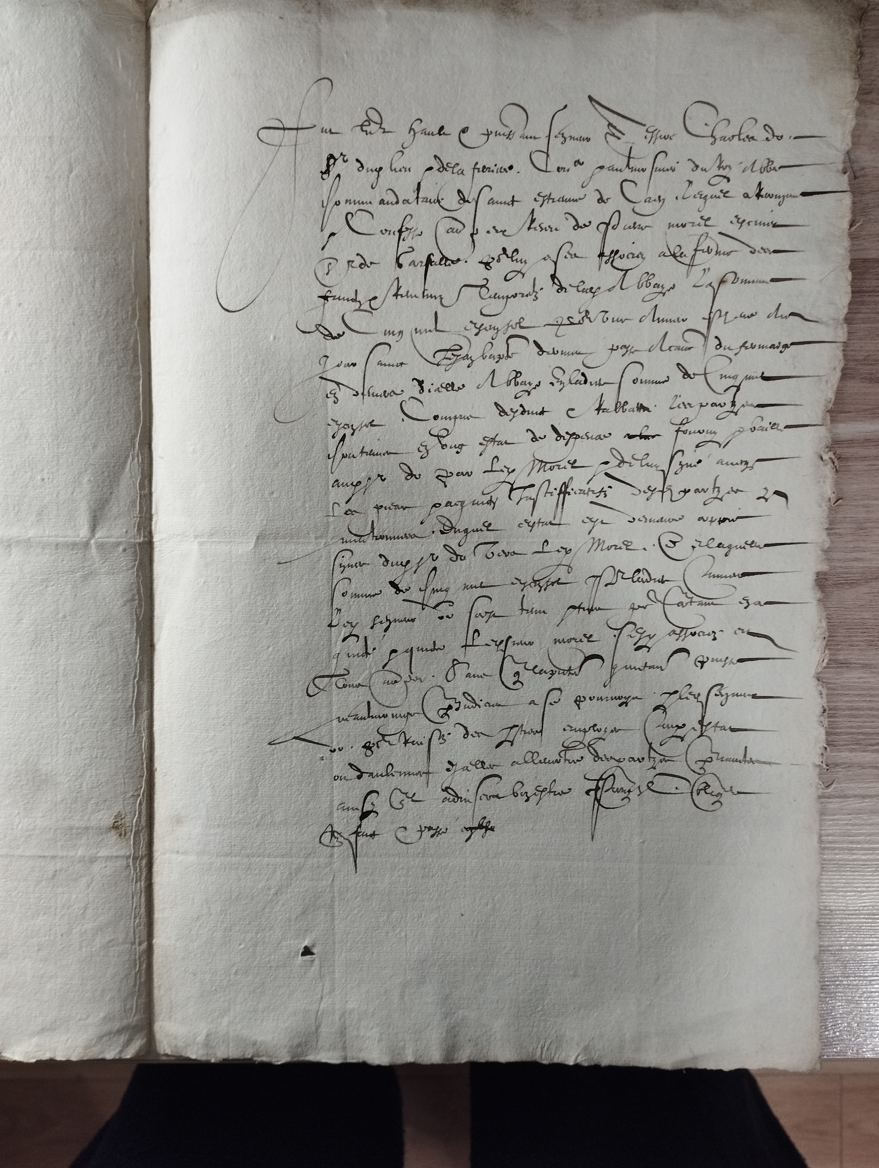 Abbe St Etienne 21.07.1584