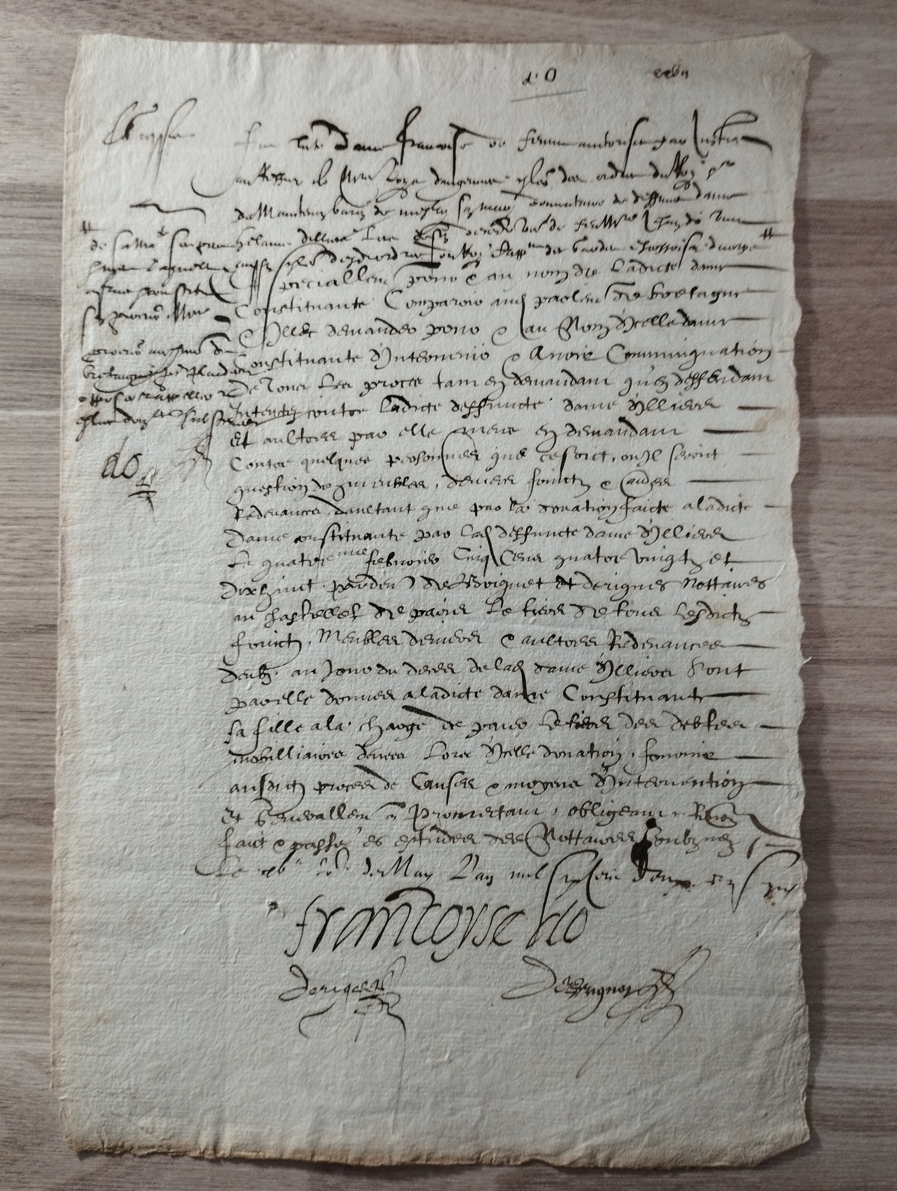 Abbe St Etienne 21.07.1584