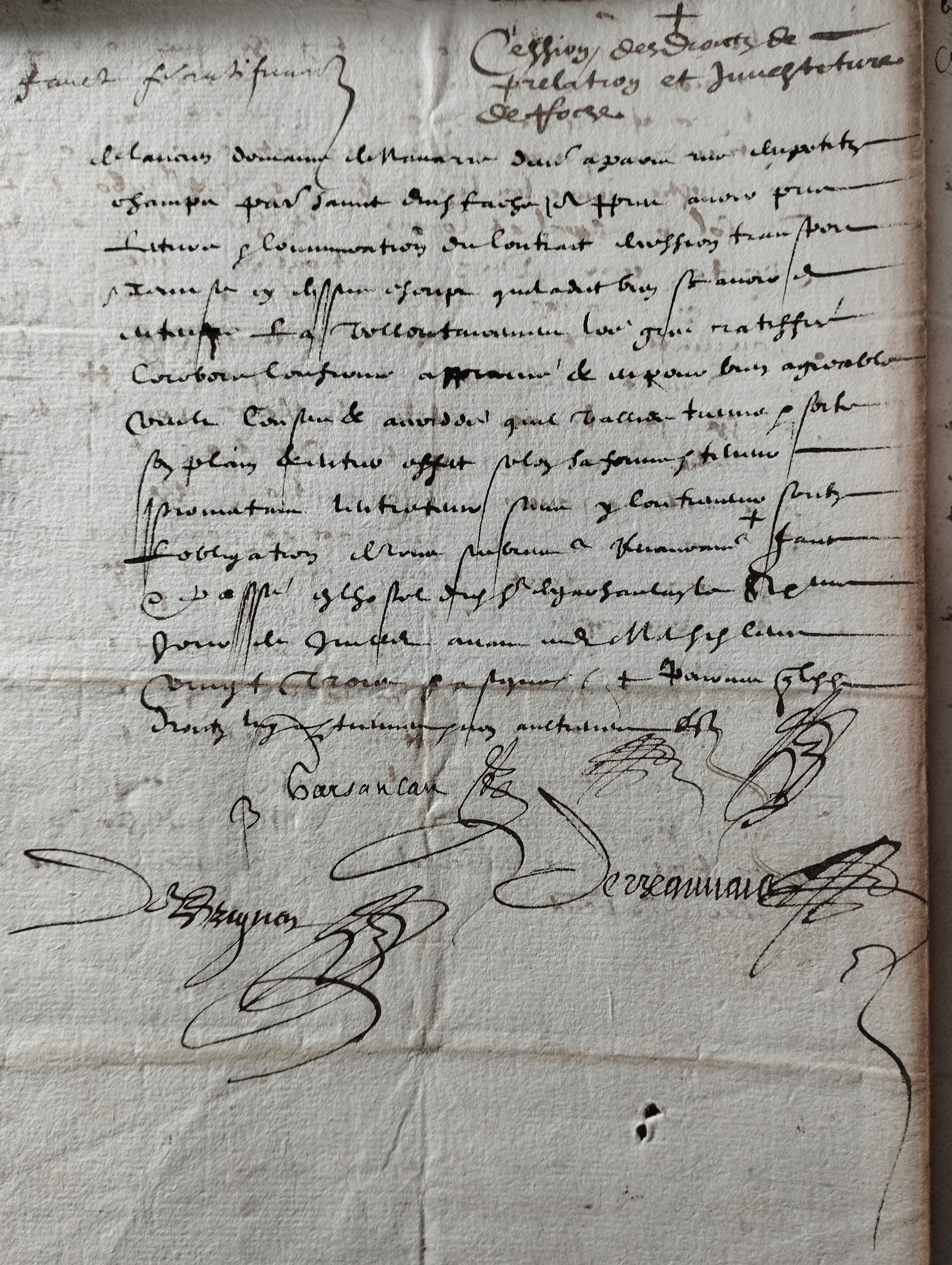 Cas d'heritage   25/12/1595-26/5/1623