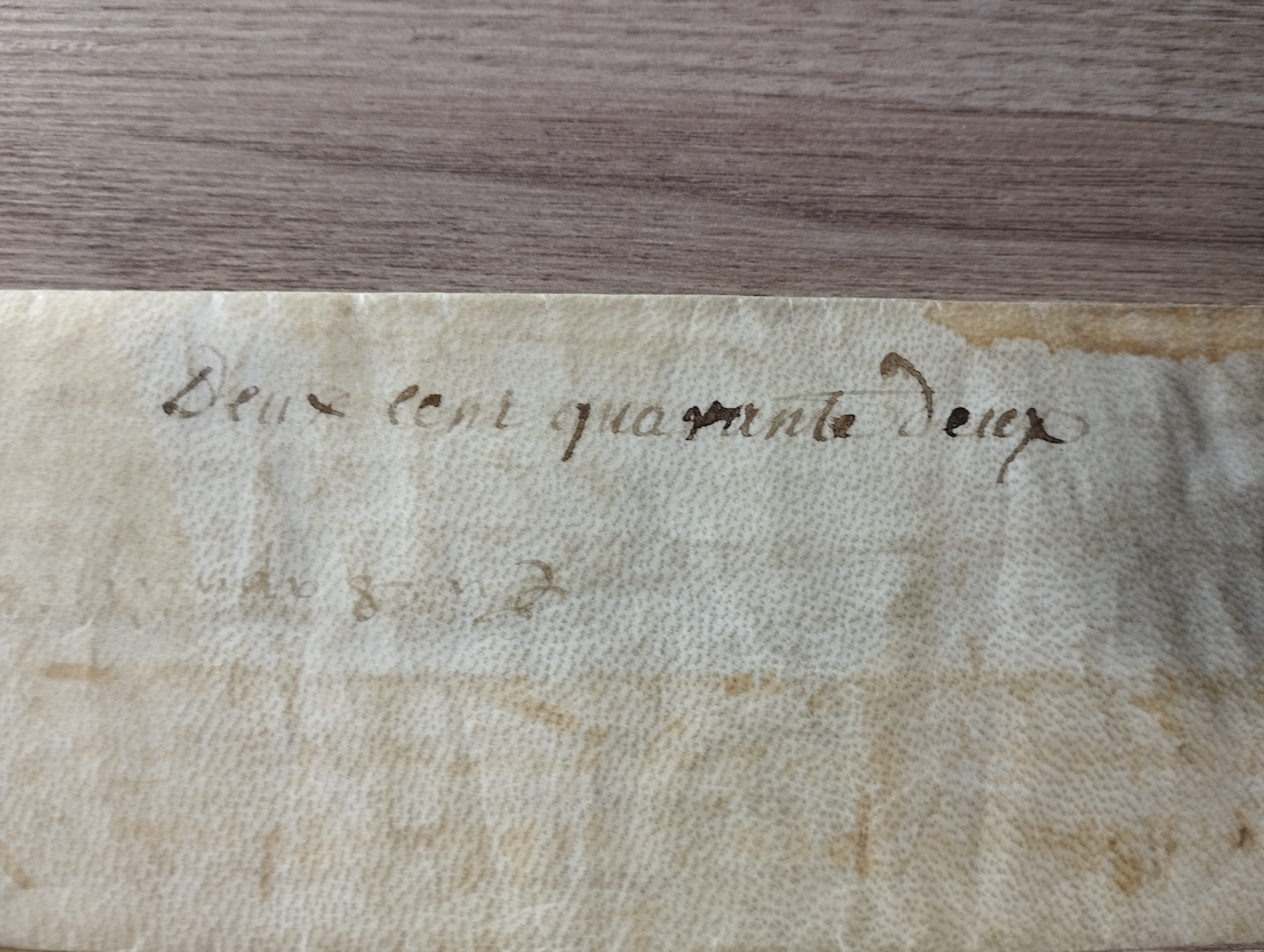 acte notarié     25 avril 1624