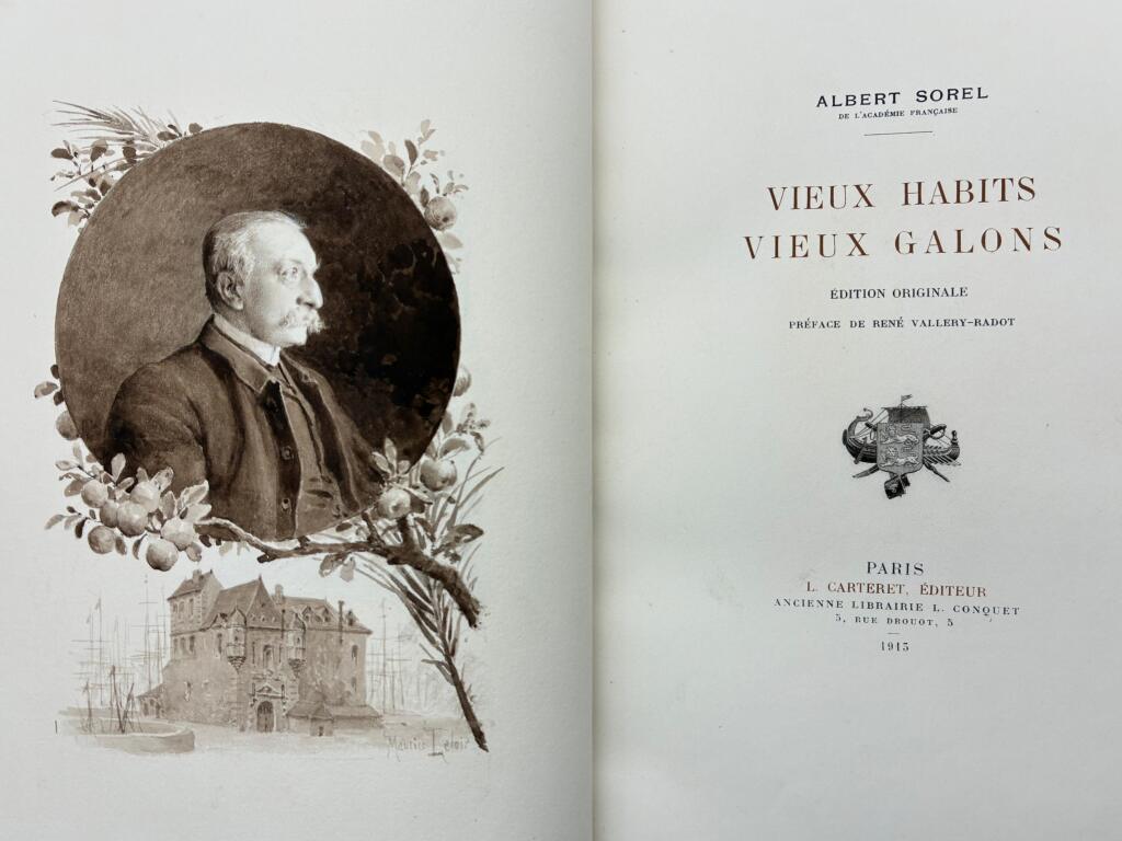 SOREL (Albert) et LELOIR (Maurice). Vieux habits - Vieux galons.     2