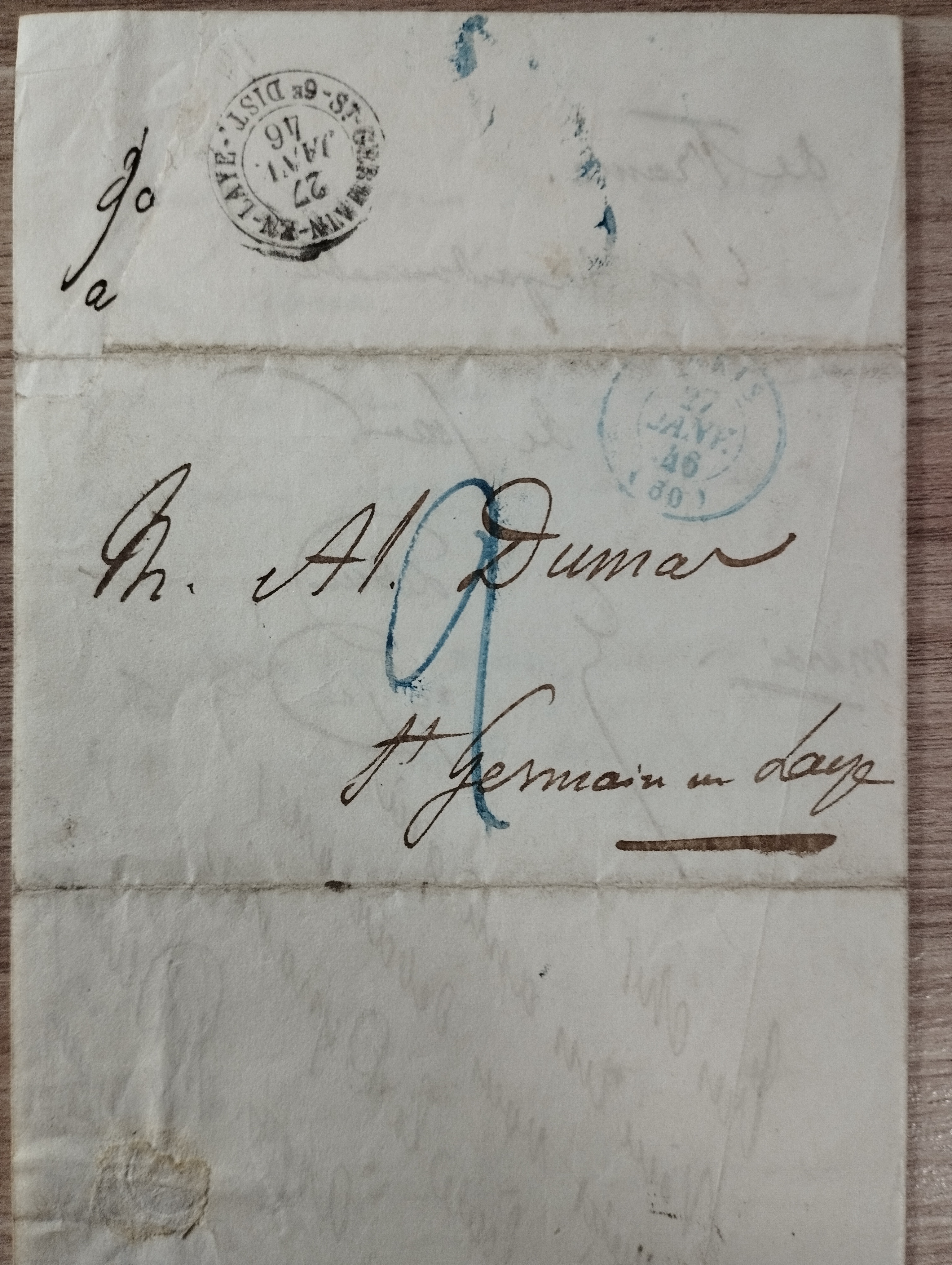 NN  LAS a A.Dumas    26.01.46