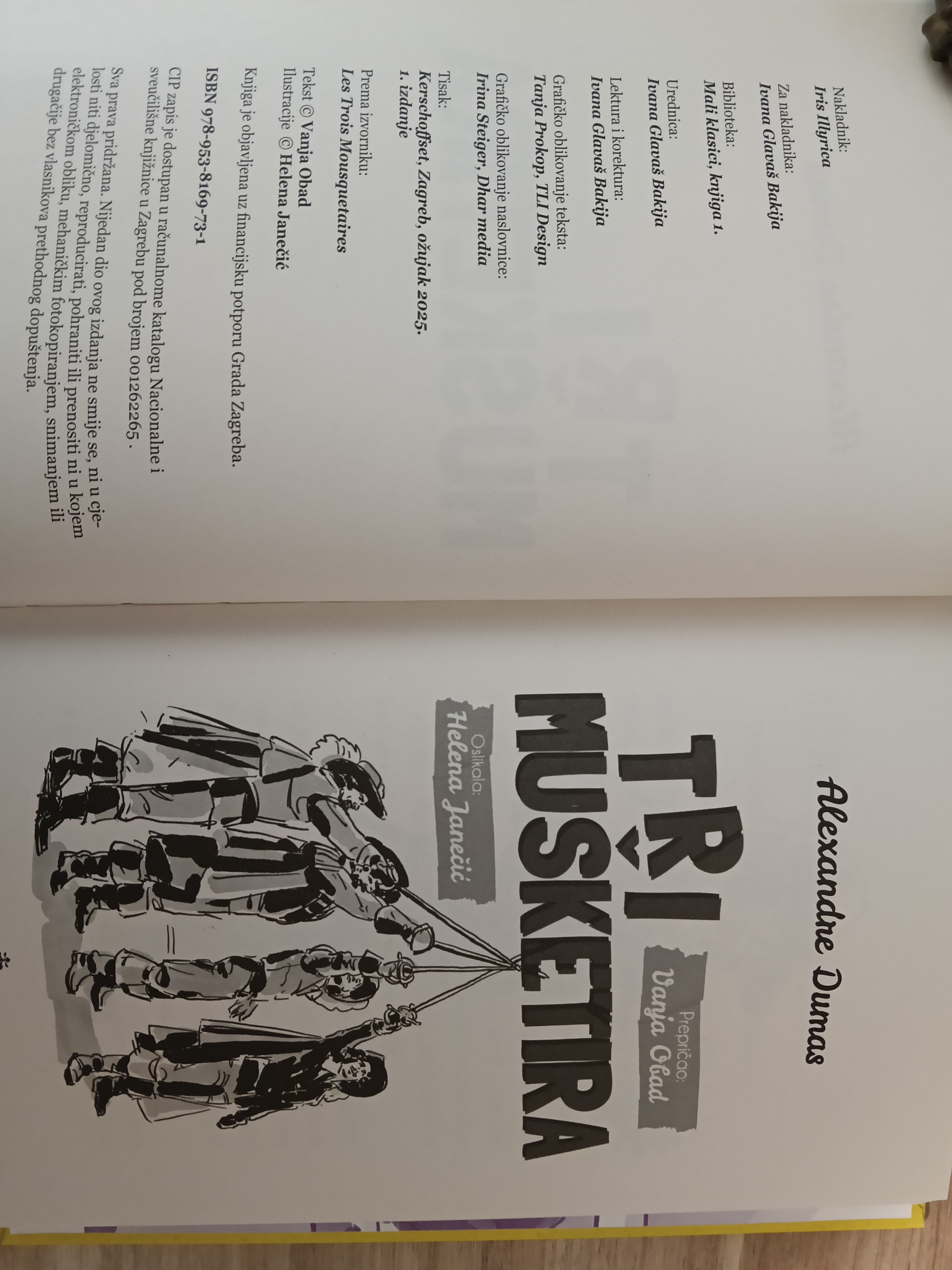 A.Dumas  Tri musketira (на хорватском языке)