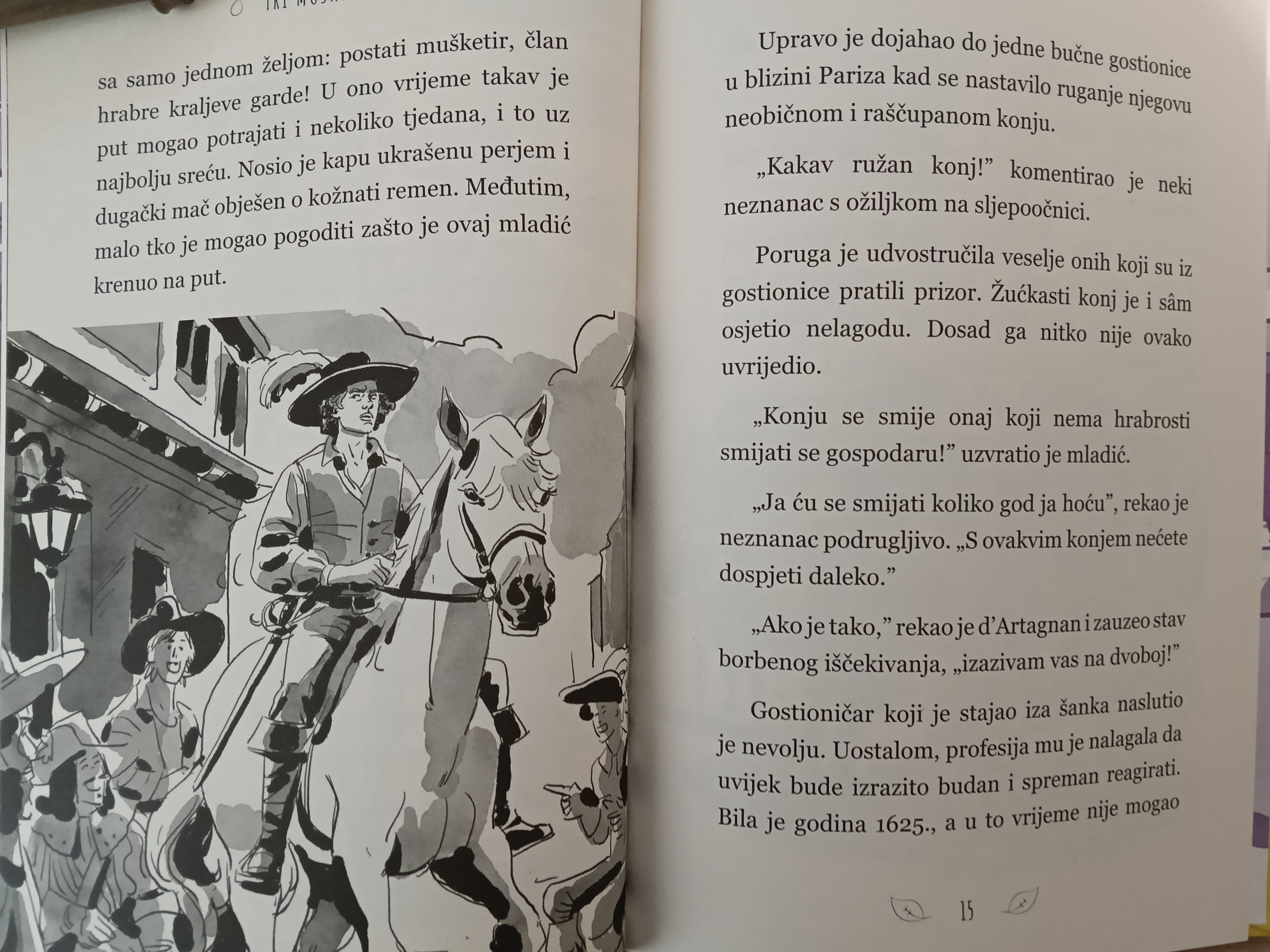 A.Dumas  Tri musketira (на хорватском языке)