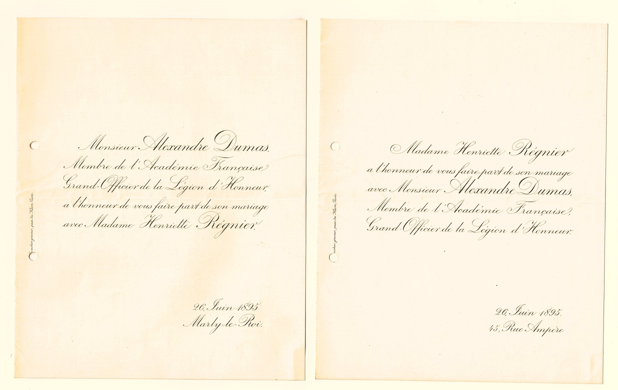 A. DUMAS Fils  (Duse, Knorring)