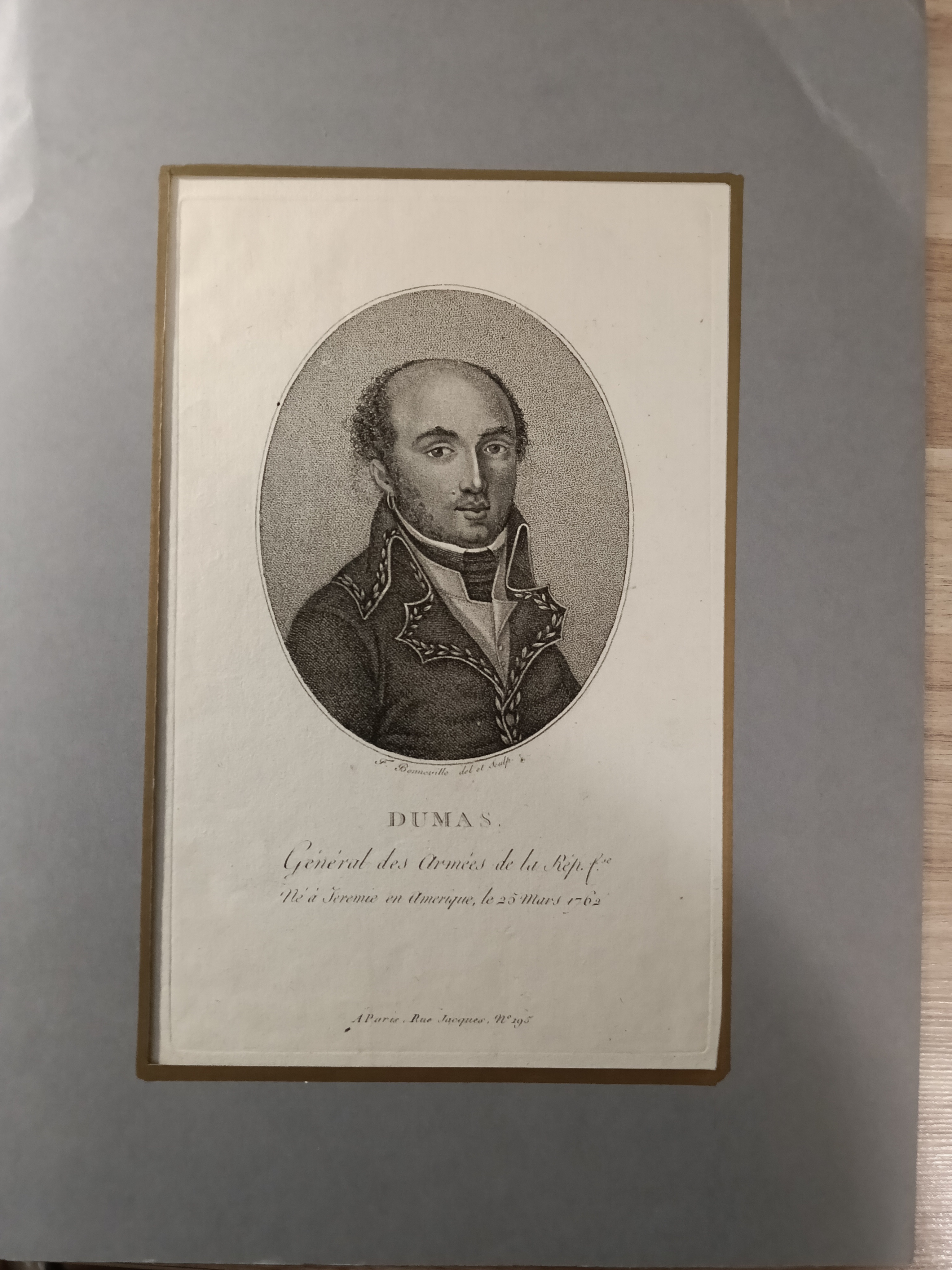 General A.T.Dumas  gravure