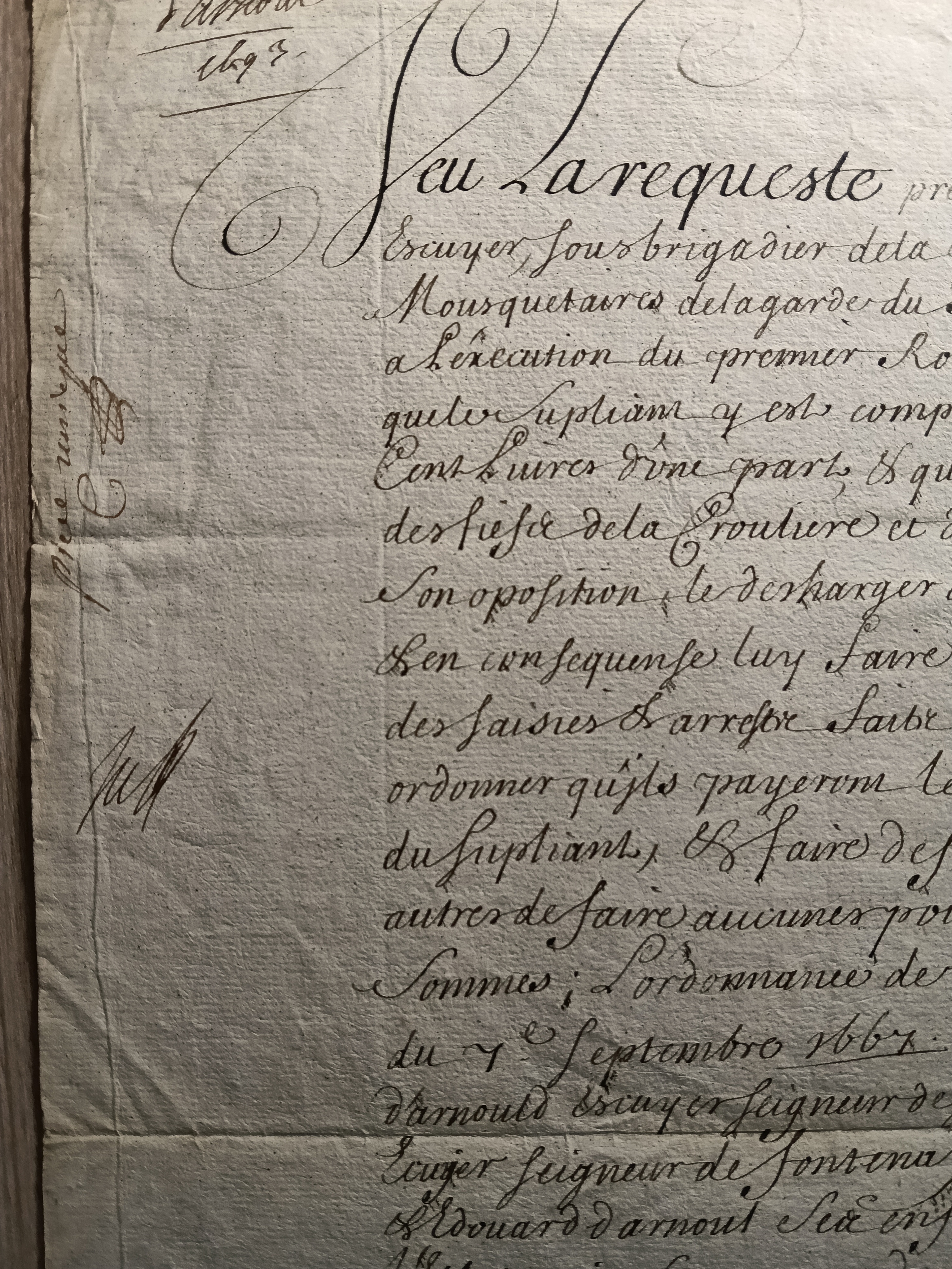 Argenson  PS    5 mai 1693