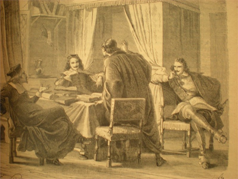 Illustrations F.E.Philippoteaux pour "Les Trois Mousquetaires"